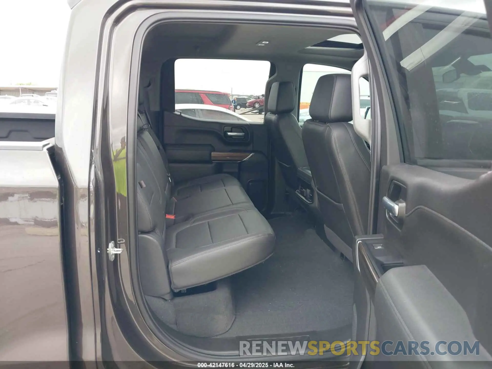 8 Photograph of a damaged car 3GCPYFED4MG354126 CHEVROLET SILVERADO 1500 2021