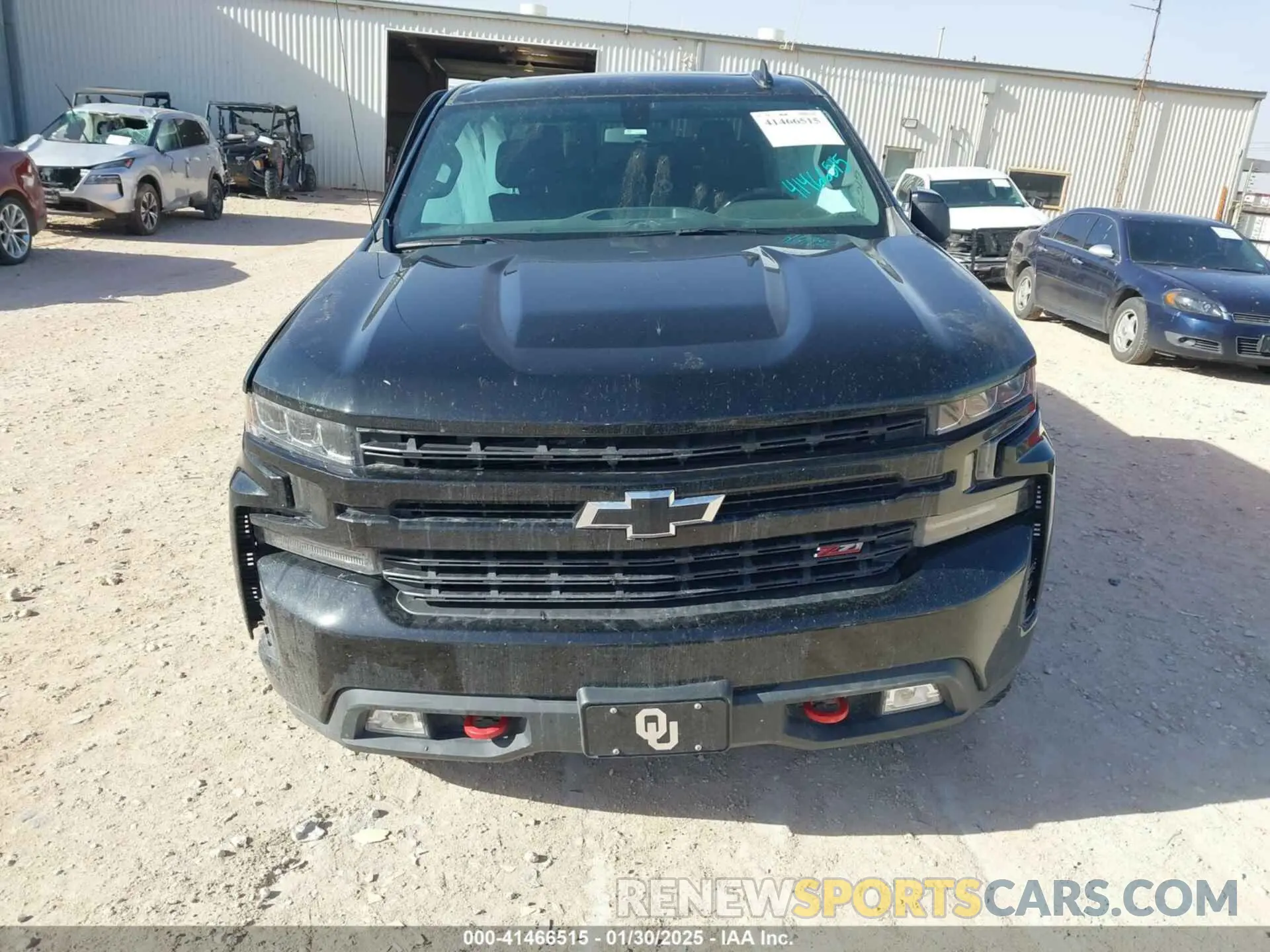 12 Photograph of a damaged car 3GCPYFED4MG473147 CHEVROLET SILVERADO 1500 2021