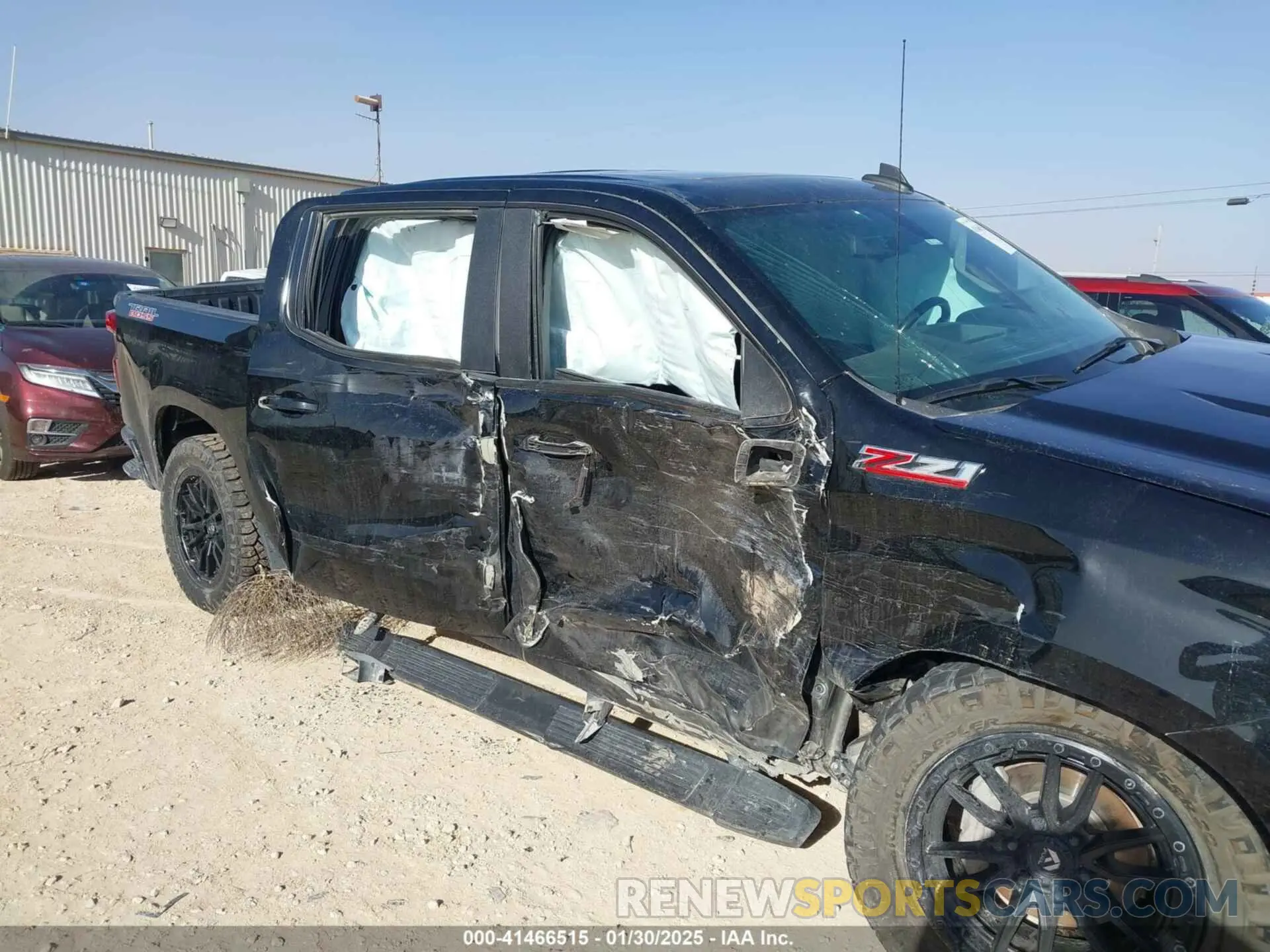 6 Photograph of a damaged car 3GCPYFED4MG473147 CHEVROLET SILVERADO 1500 2021