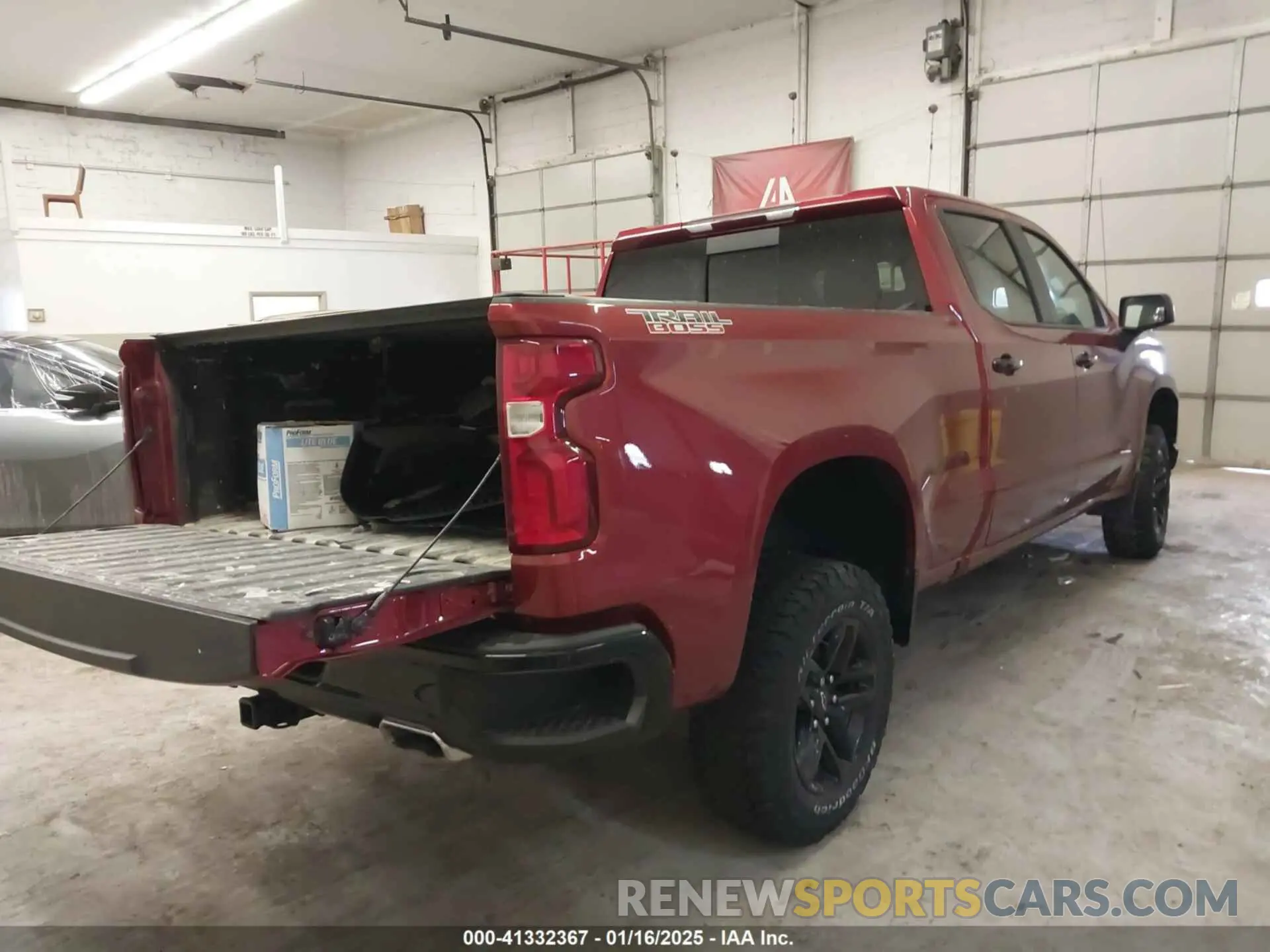 4 Photograph of a damaged car 3GCPYFED6MG252097 CHEVROLET SILVERADO 1500 2021