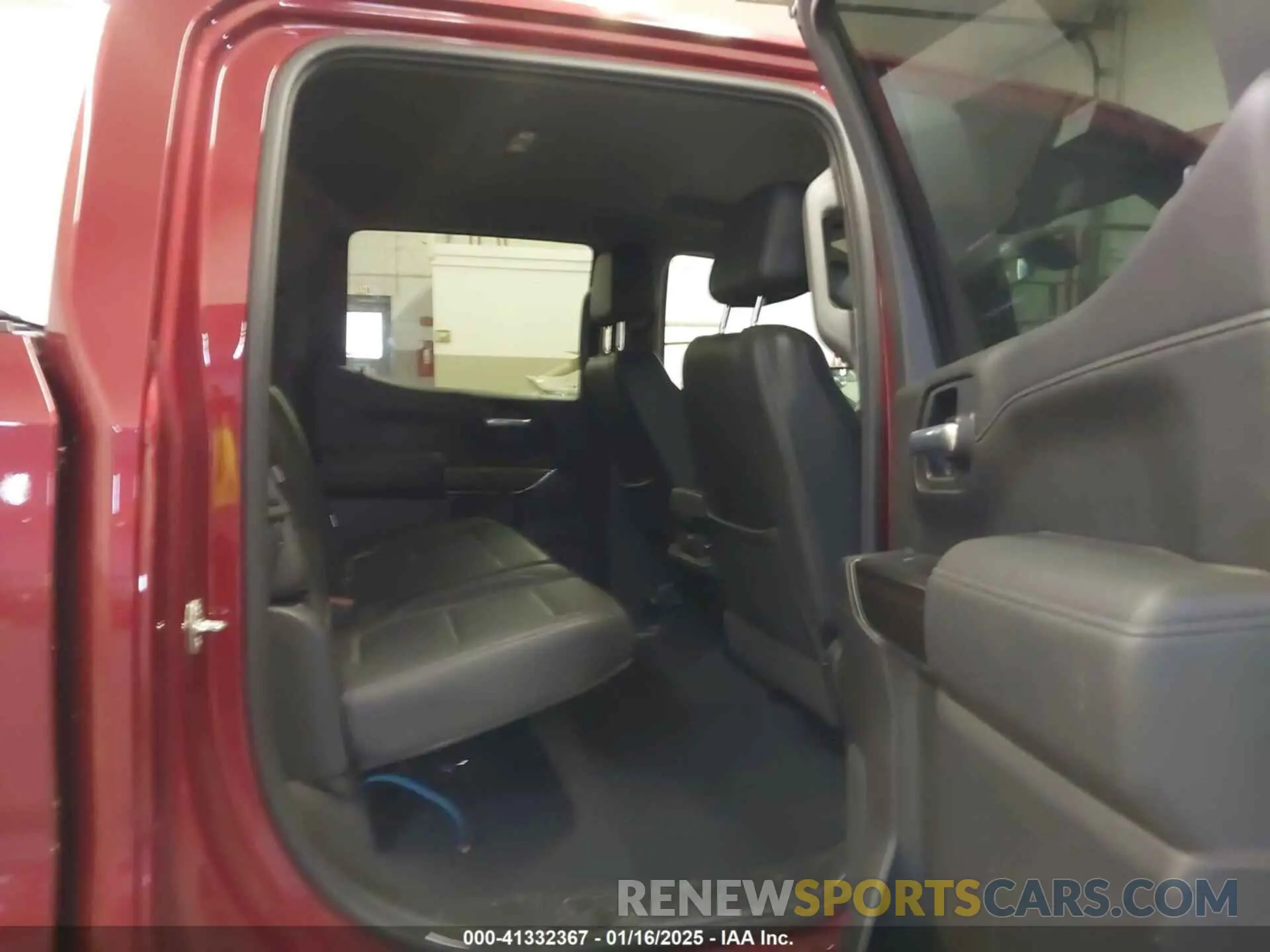 8 Photograph of a damaged car 3GCPYFED6MG252097 CHEVROLET SILVERADO 1500 2021