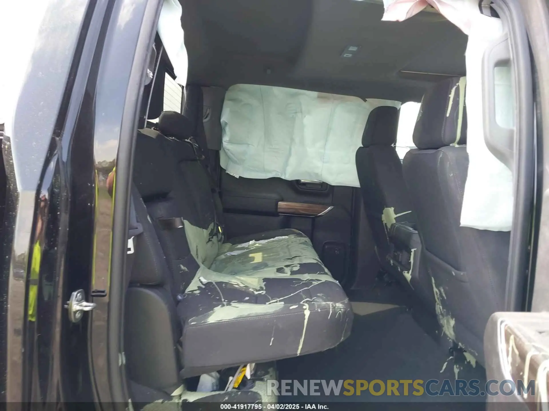 8 Photograph of a damaged car 3GCPYFED6MG365063 CHEVROLET SILVERADO 1500 2021