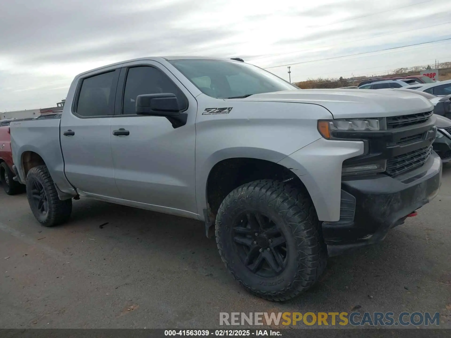 12 Photograph of a damaged car 3GCPYFED7MG468427 CHEVROLET SILVERADO 1500 2021
