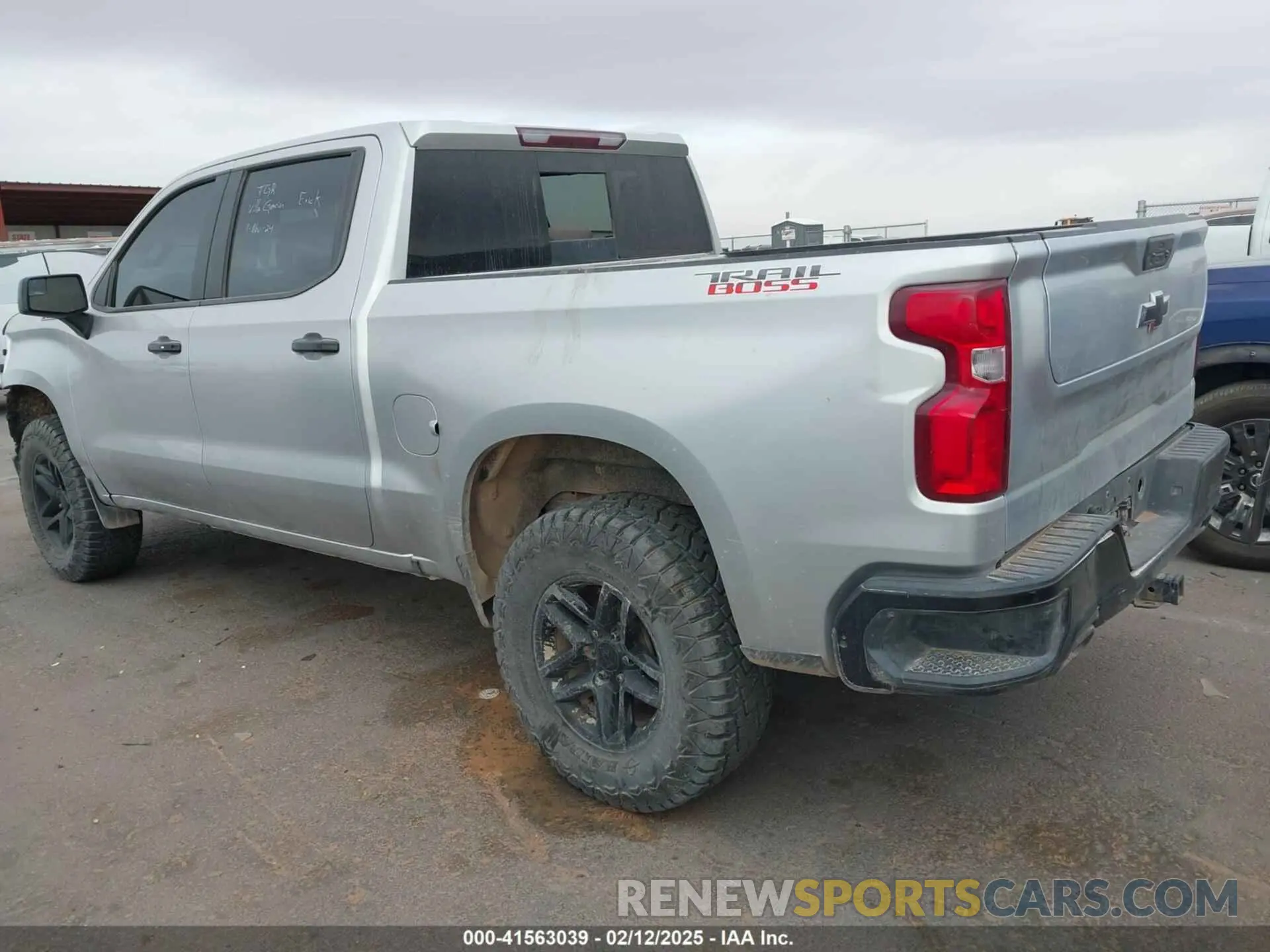 3 Photograph of a damaged car 3GCPYFED7MG468427 CHEVROLET SILVERADO 1500 2021