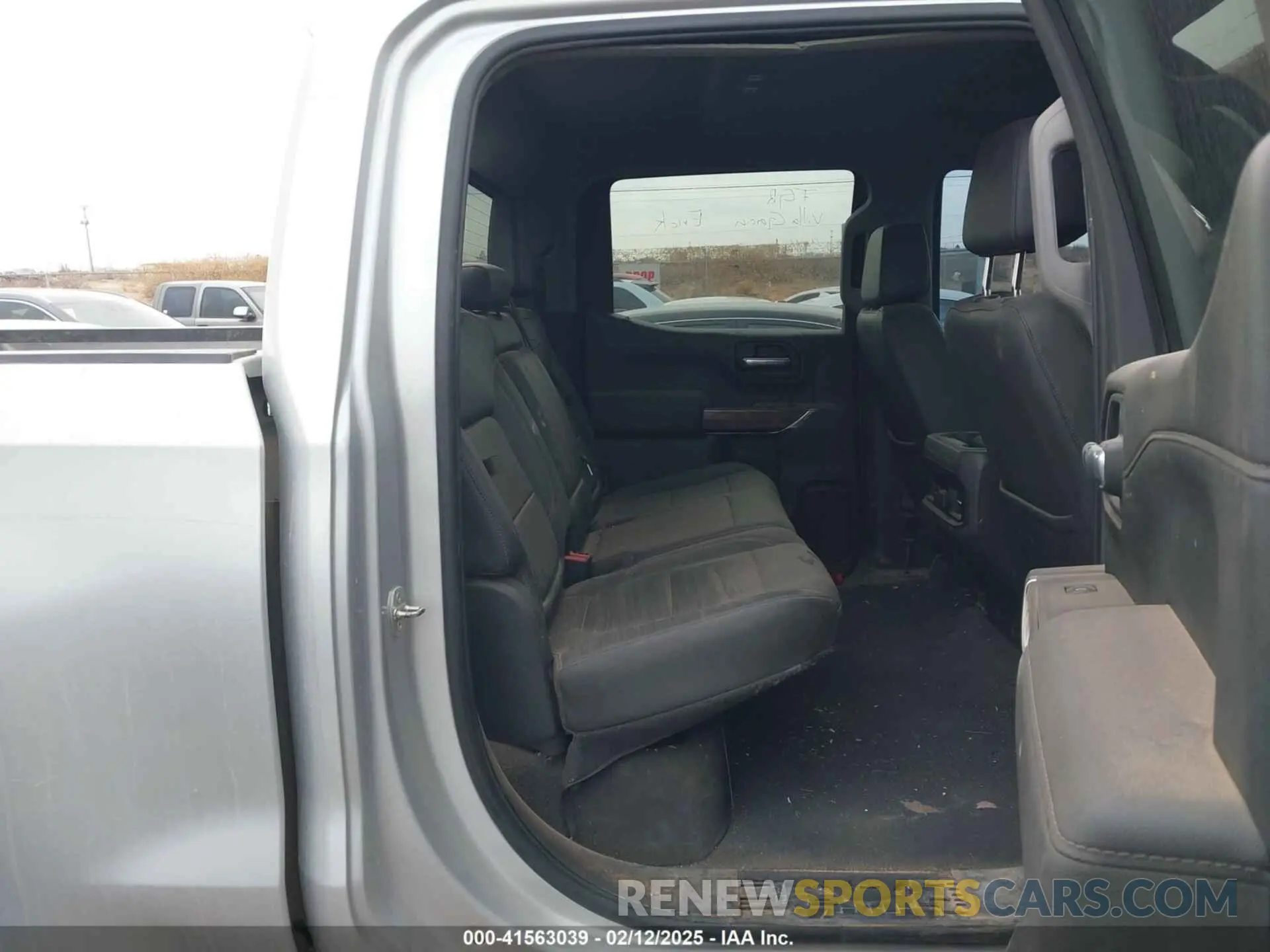8 Photograph of a damaged car 3GCPYFED7MG468427 CHEVROLET SILVERADO 1500 2021