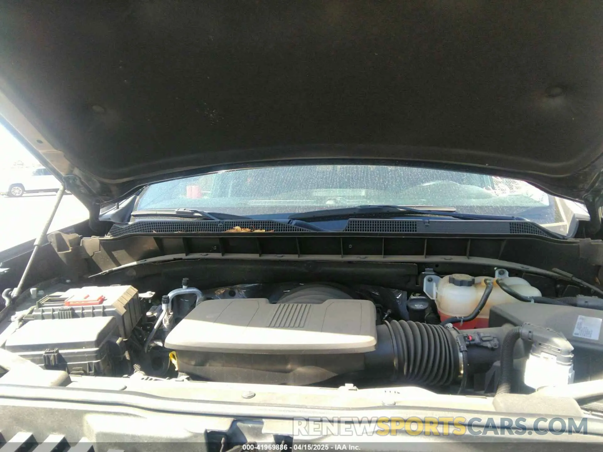 10 Photograph of a damaged car 3GCPYFED8MG123150 CHEVROLET SILVERADO 1500 2021