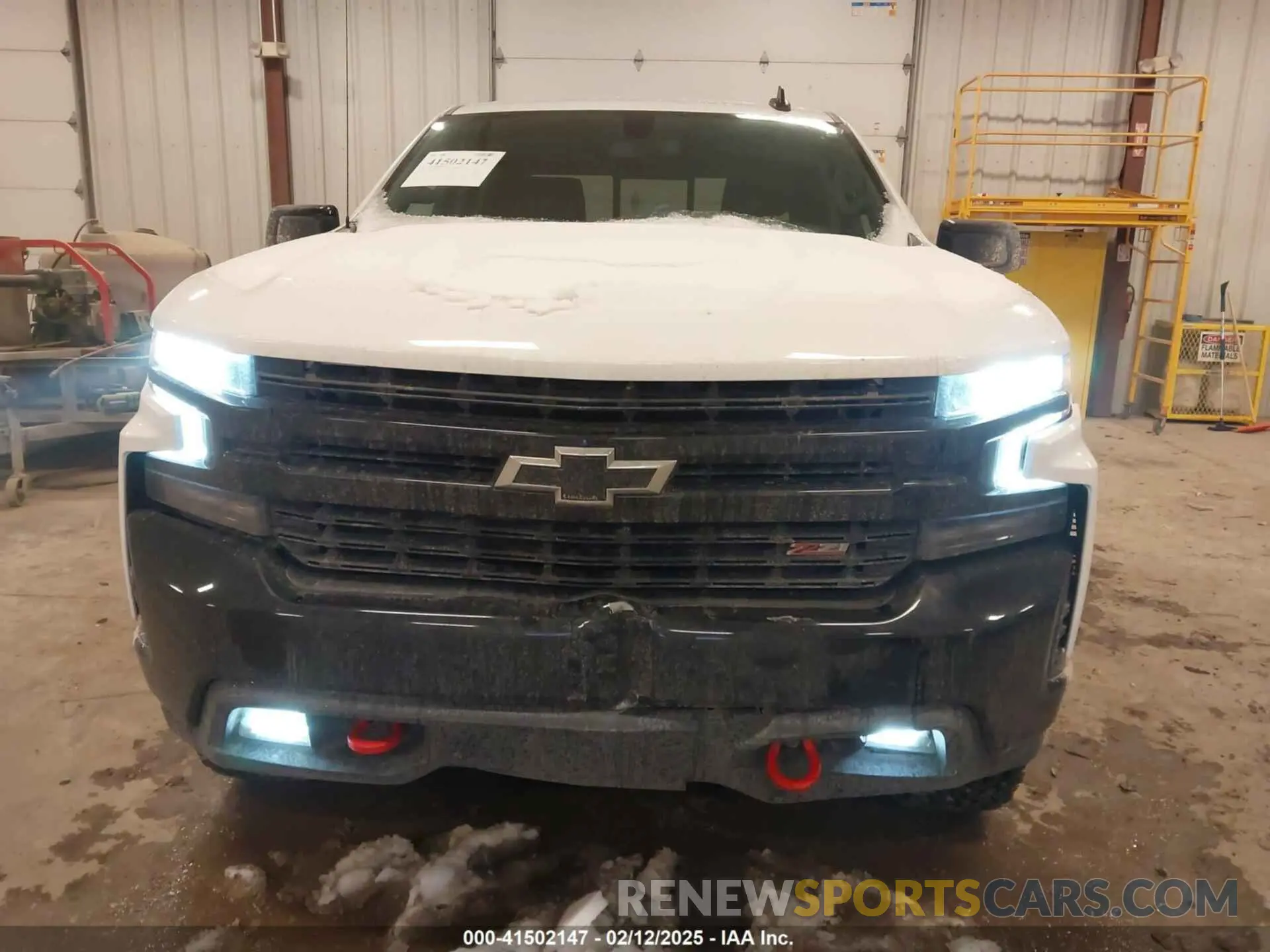 6 Photograph of a damaged car 3GCPYFED9MG231471 CHEVROLET SILVERADO 1500 2021