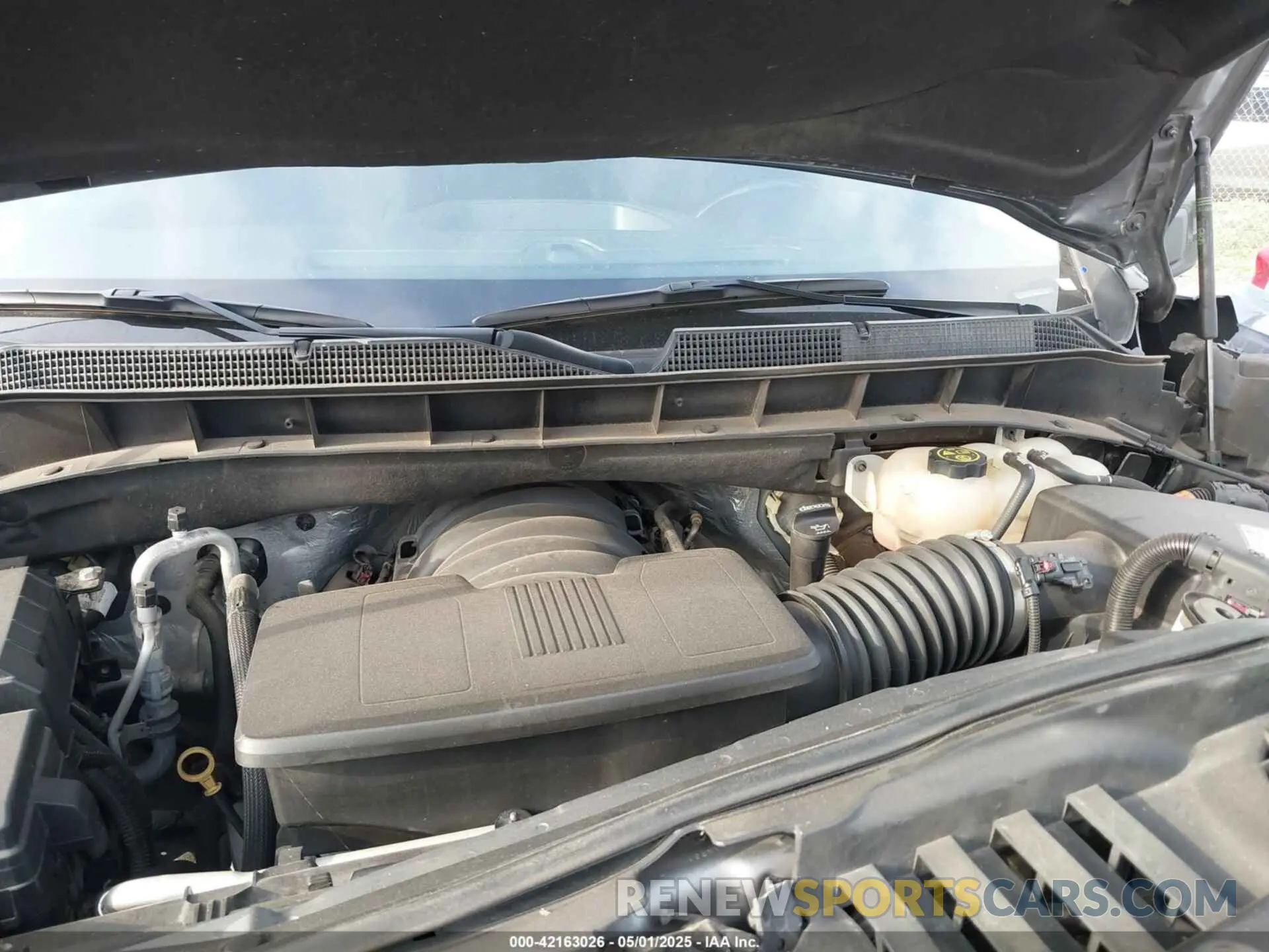 10 Photograph of a damaged car 3GCPYFEDXMG213626 CHEVROLET SILVERADO 1500 2021