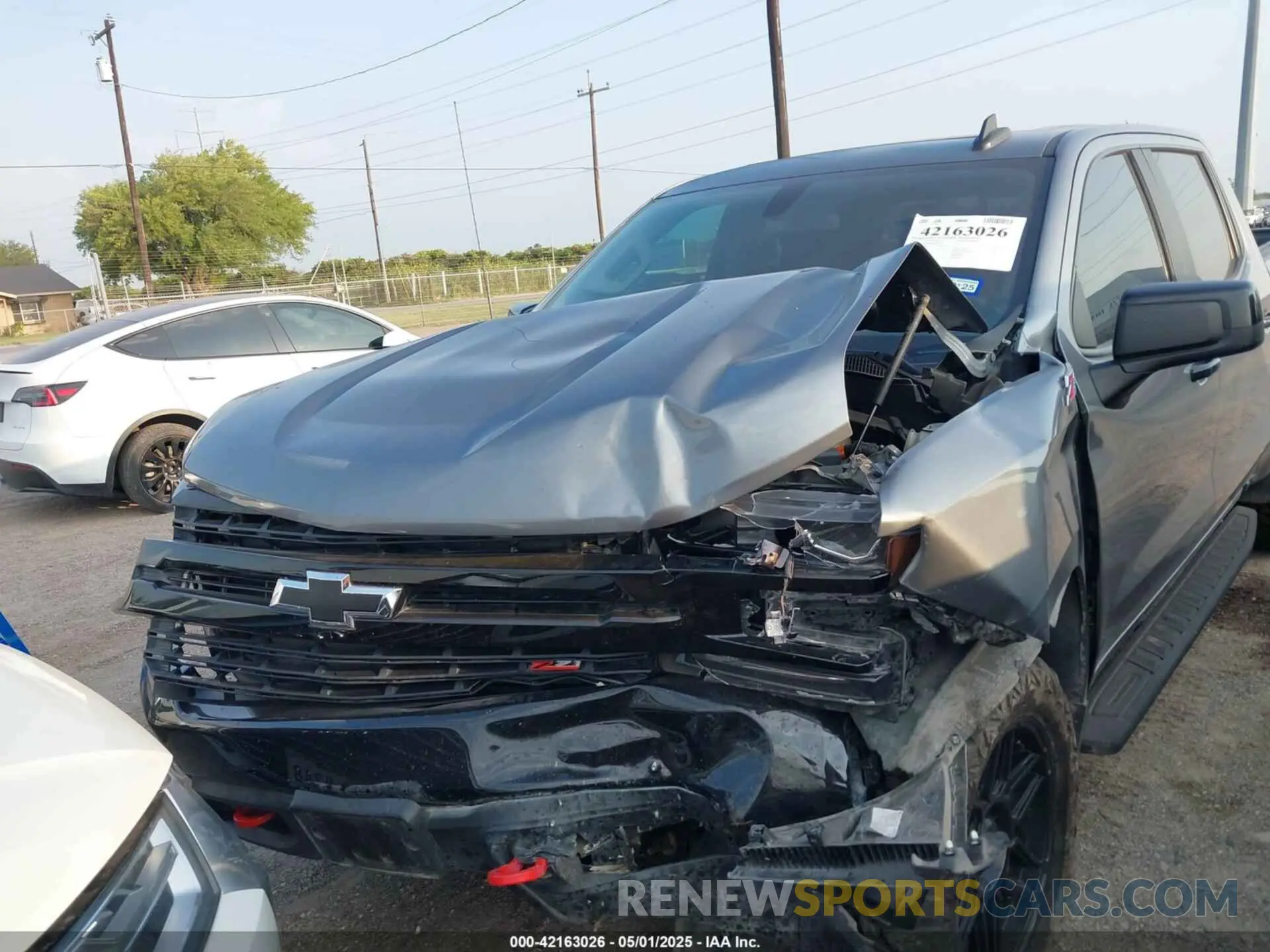 12 Photograph of a damaged car 3GCPYFEDXMG213626 CHEVROLET SILVERADO 1500 2021