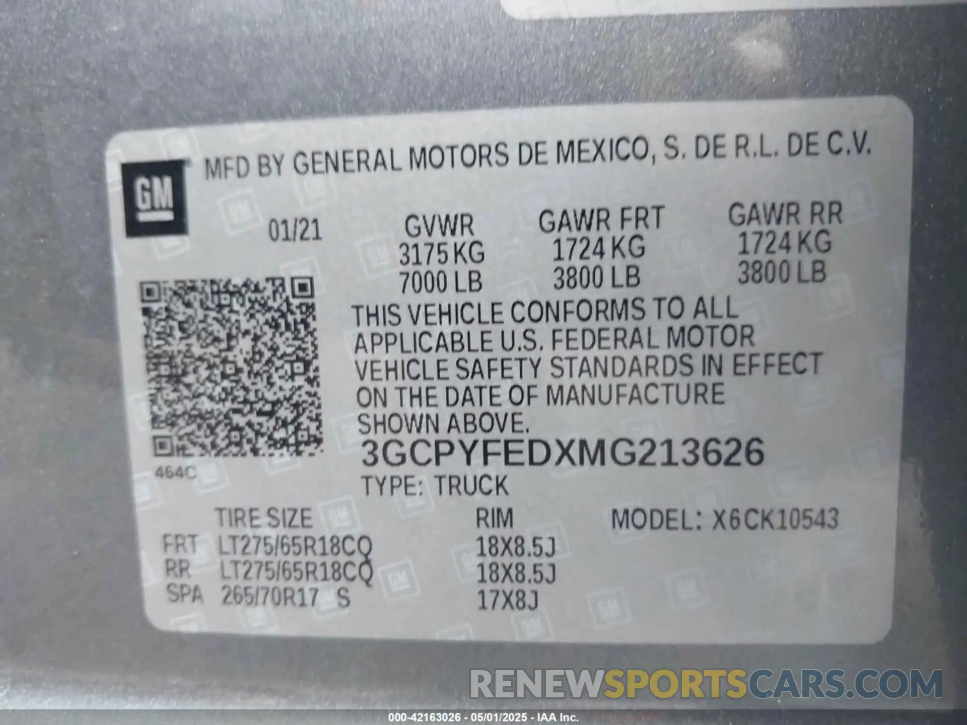 9 Photograph of a damaged car 3GCPYFEDXMG213626 CHEVROLET SILVERADO 1500 2021