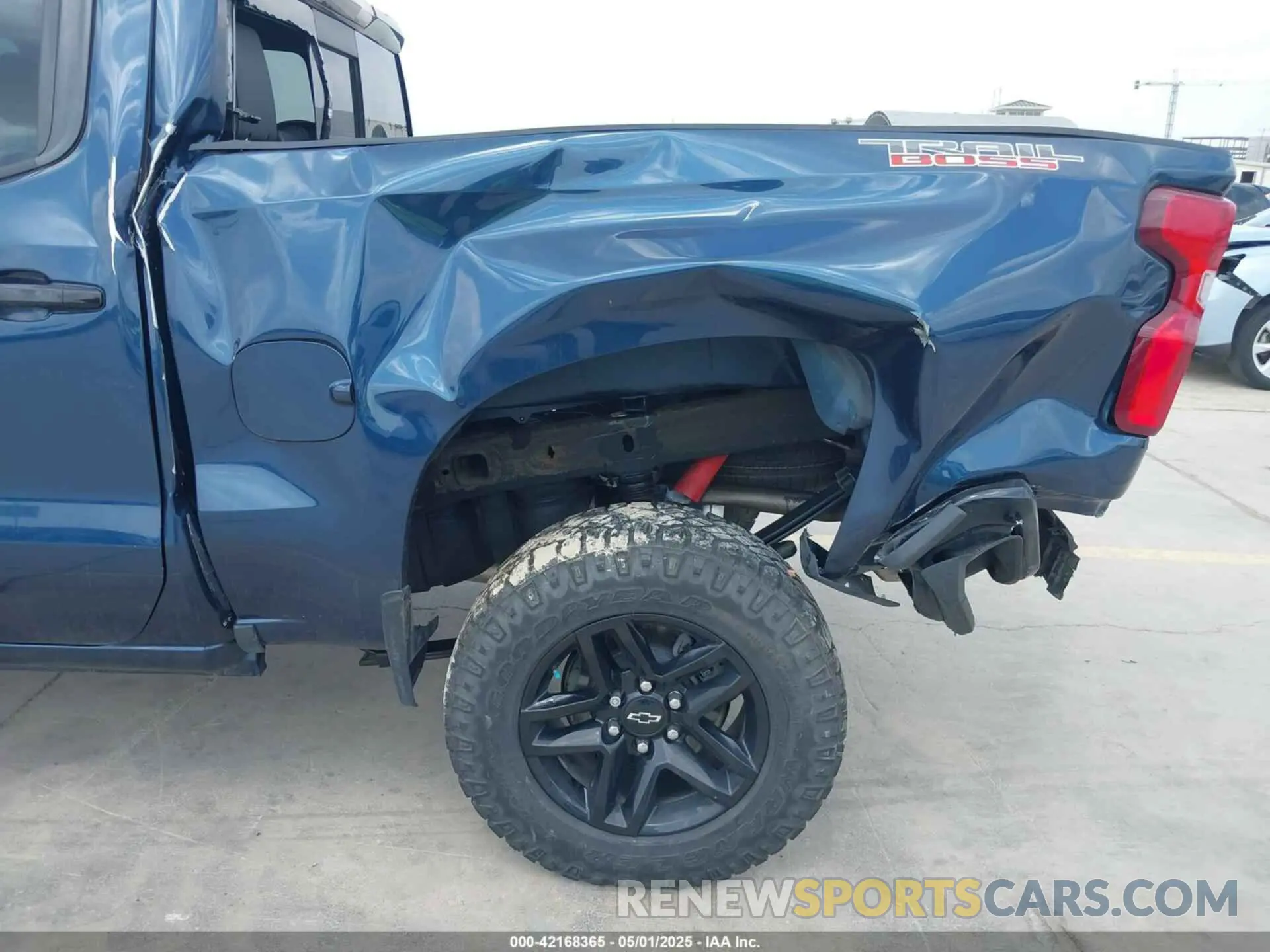 6 Photograph of a damaged car 3GCPYFEDXMG249476 CHEVROLET SILVERADO 1500 2021