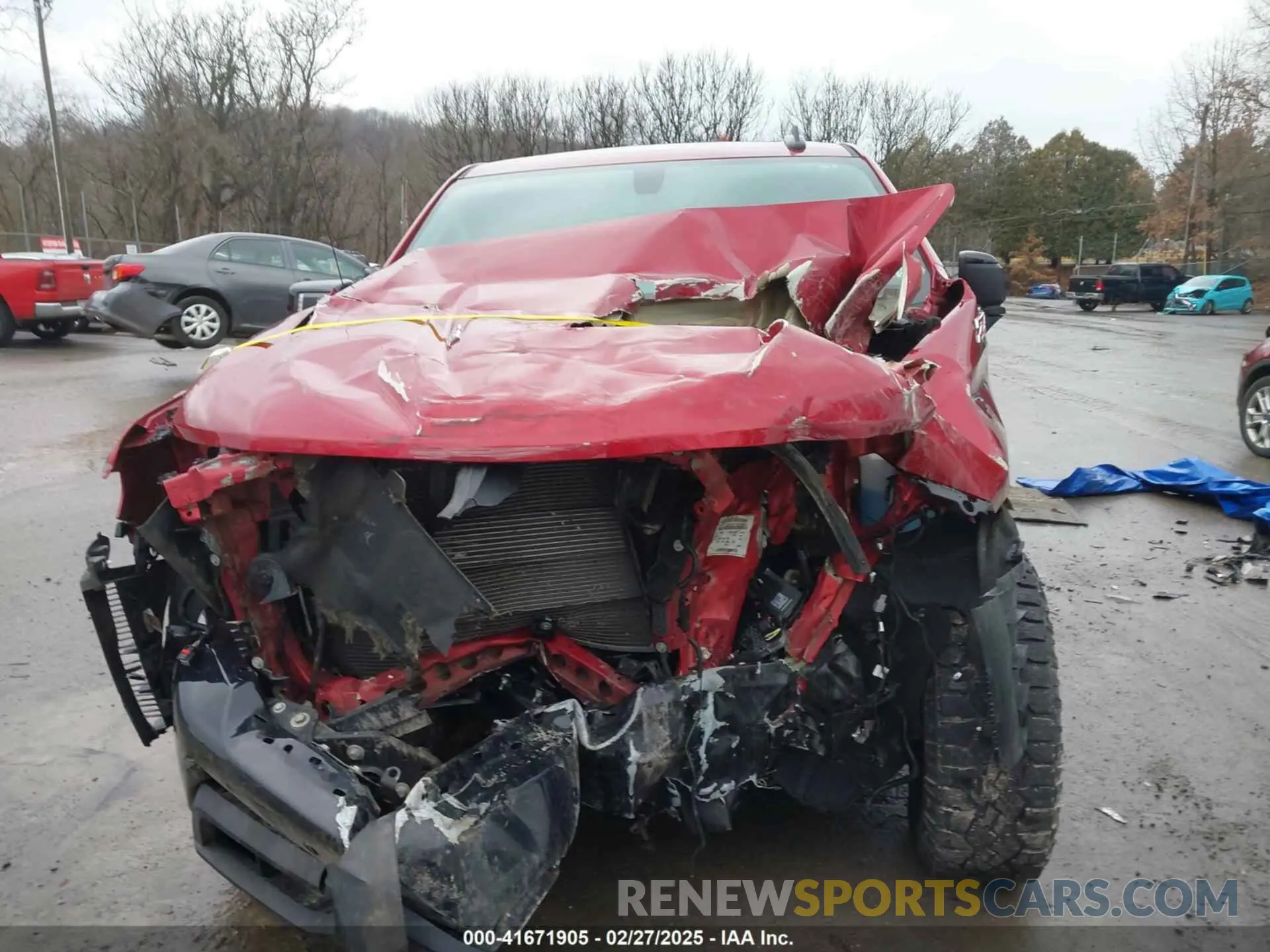 13 Photograph of a damaged car 3GCPYFEL0MG161771 CHEVROLET SILVERADO 1500 2021
