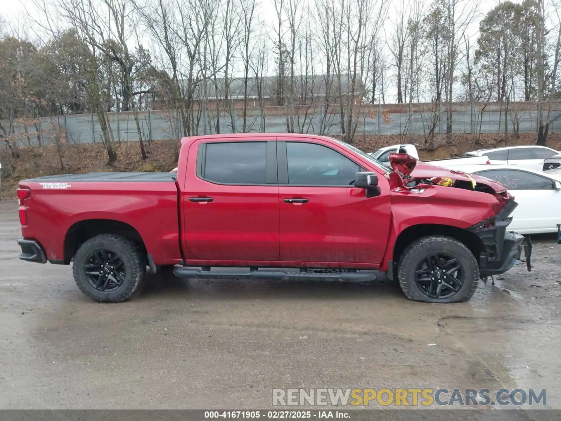 14 Photograph of a damaged car 3GCPYFEL0MG161771 CHEVROLET SILVERADO 1500 2021