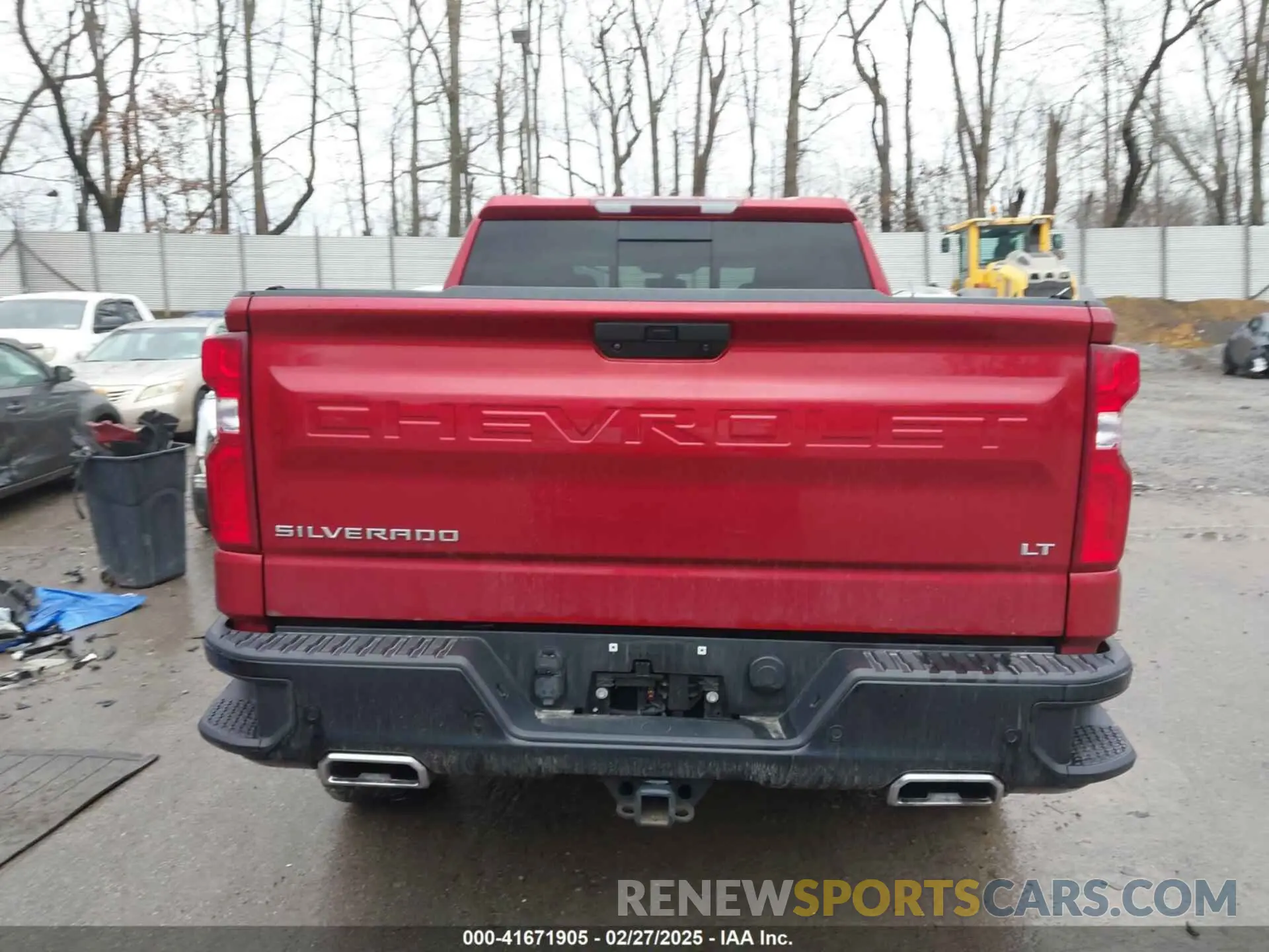 17 Photograph of a damaged car 3GCPYFEL0MG161771 CHEVROLET SILVERADO 1500 2021