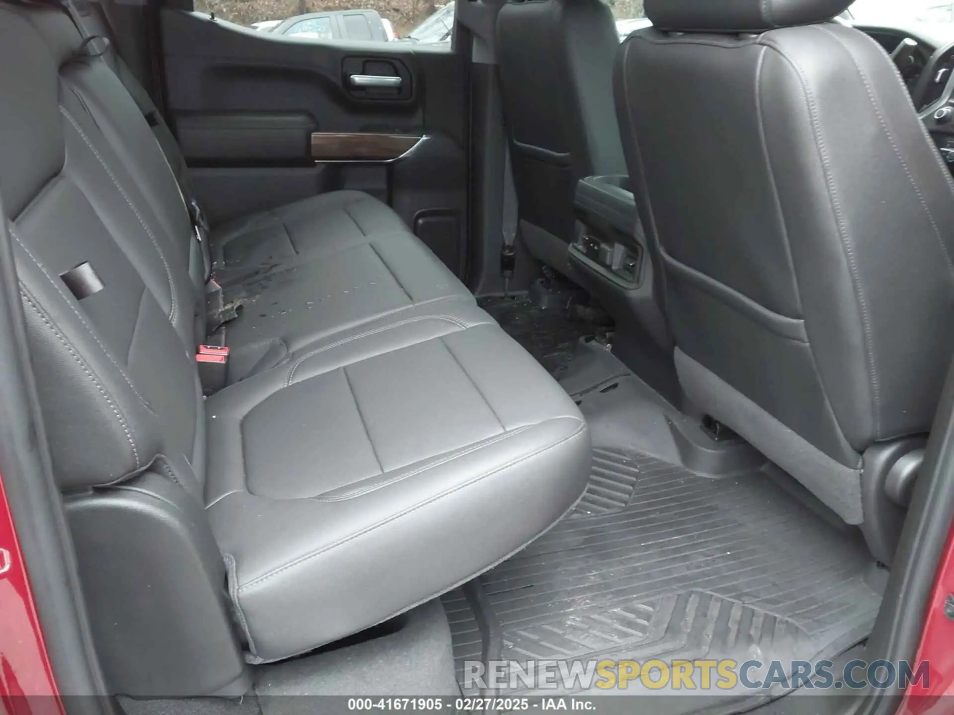 8 Photograph of a damaged car 3GCPYFEL0MG161771 CHEVROLET SILVERADO 1500 2021