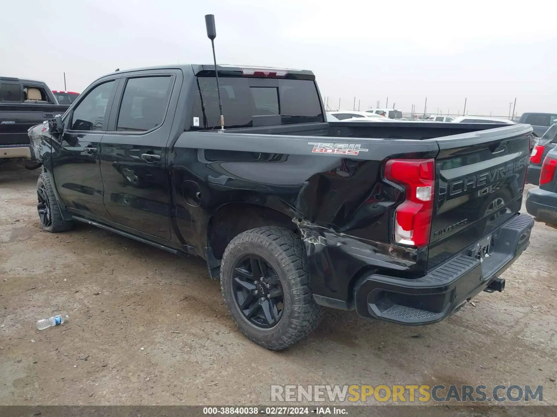 3 Photograph of a damaged car 3GCPYFEL0MG173340 CHEVROLET SILVERADO 1500 2021