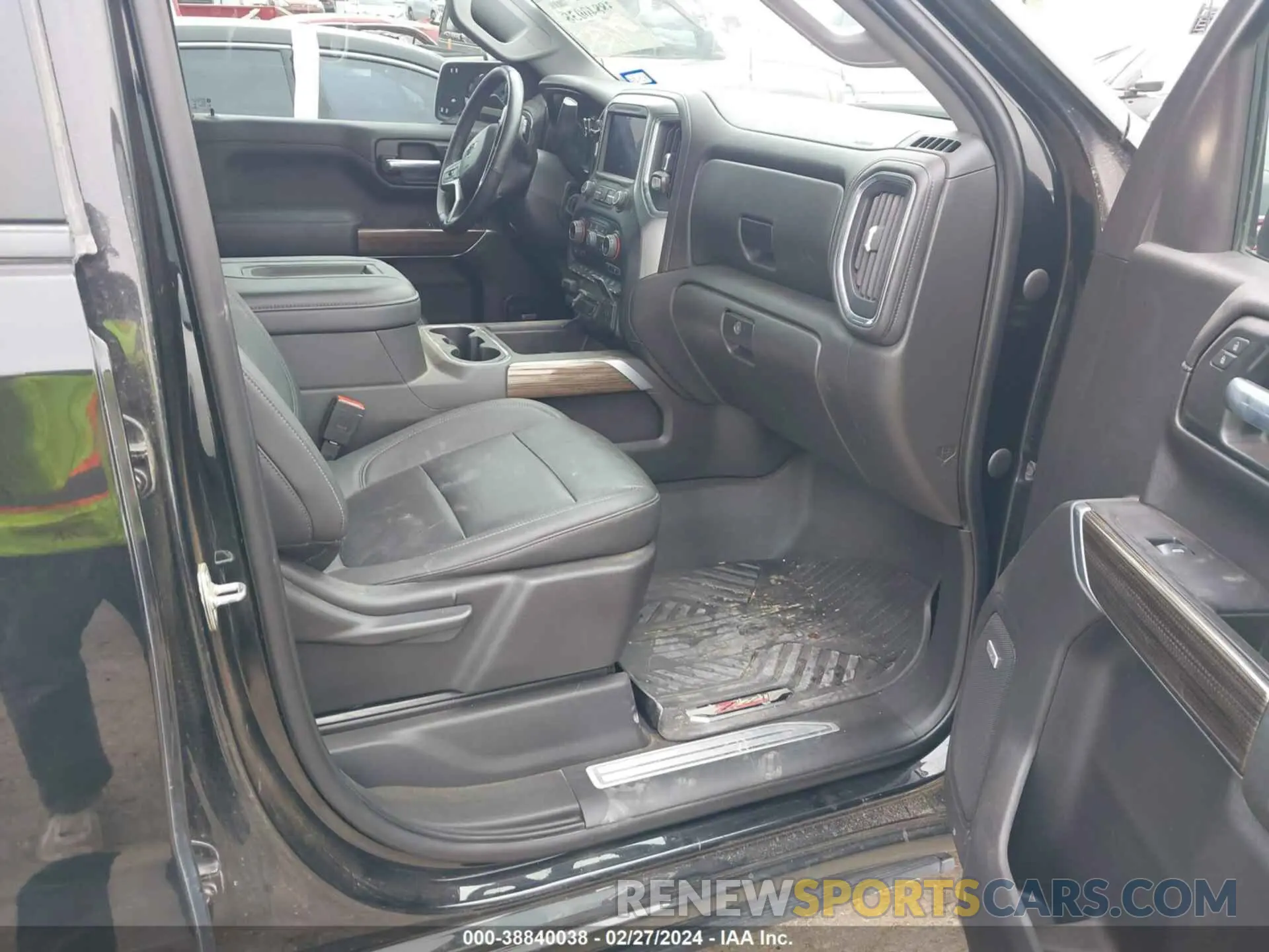 5 Photograph of a damaged car 3GCPYFEL0MG173340 CHEVROLET SILVERADO 1500 2021