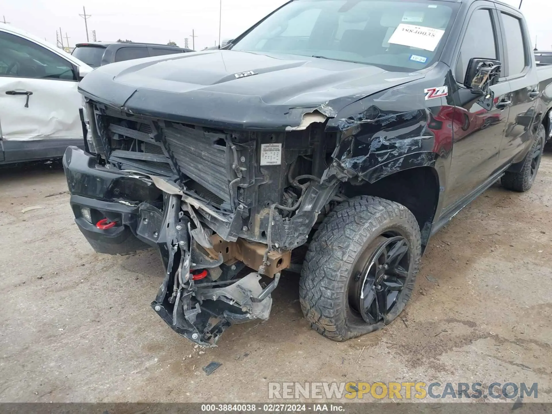 6 Photograph of a damaged car 3GCPYFEL0MG173340 CHEVROLET SILVERADO 1500 2021
