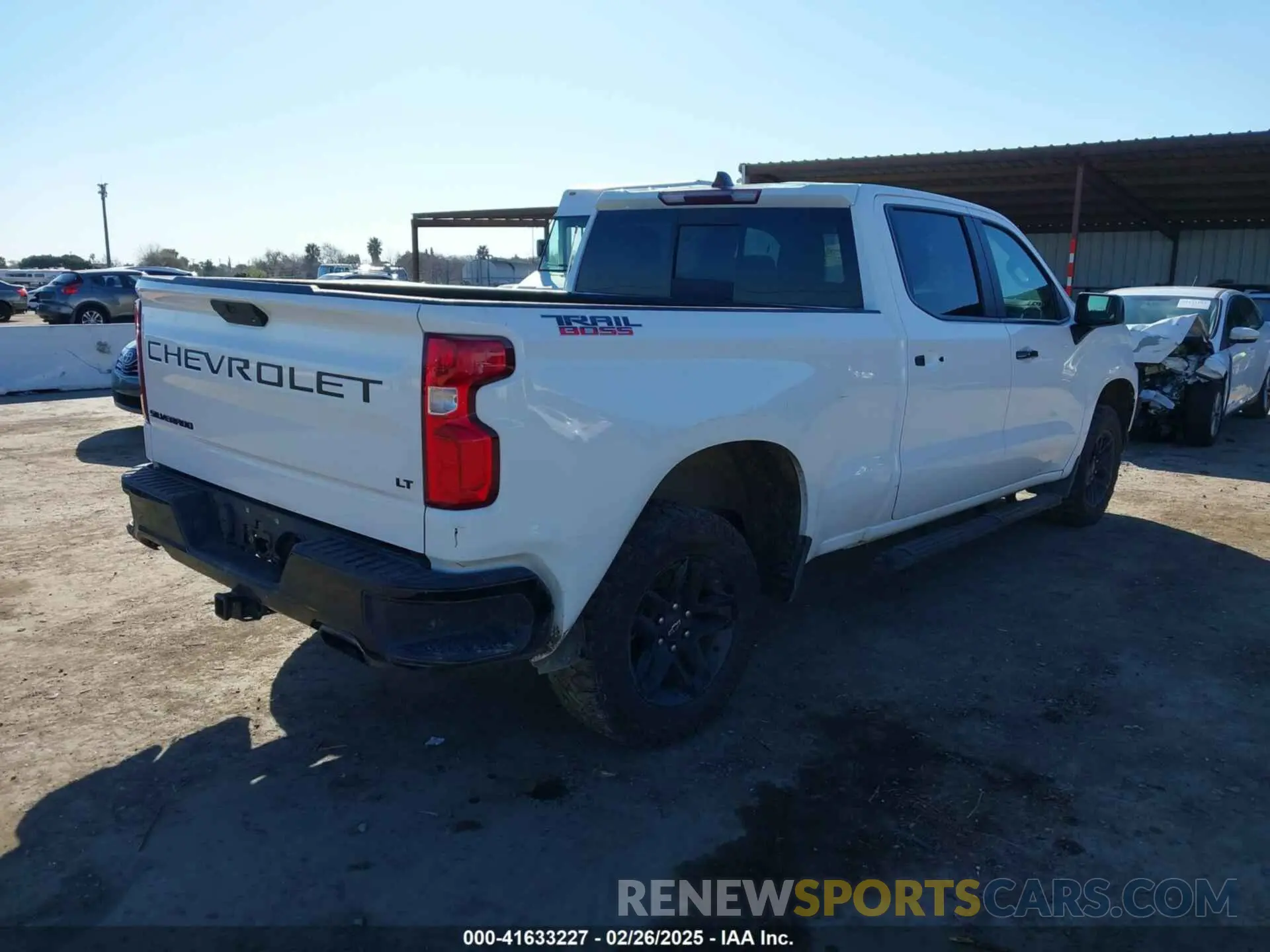 4 Photograph of a damaged car 3GCPYFEL2MG137178 CHEVROLET SILVERADO 1500 2021
