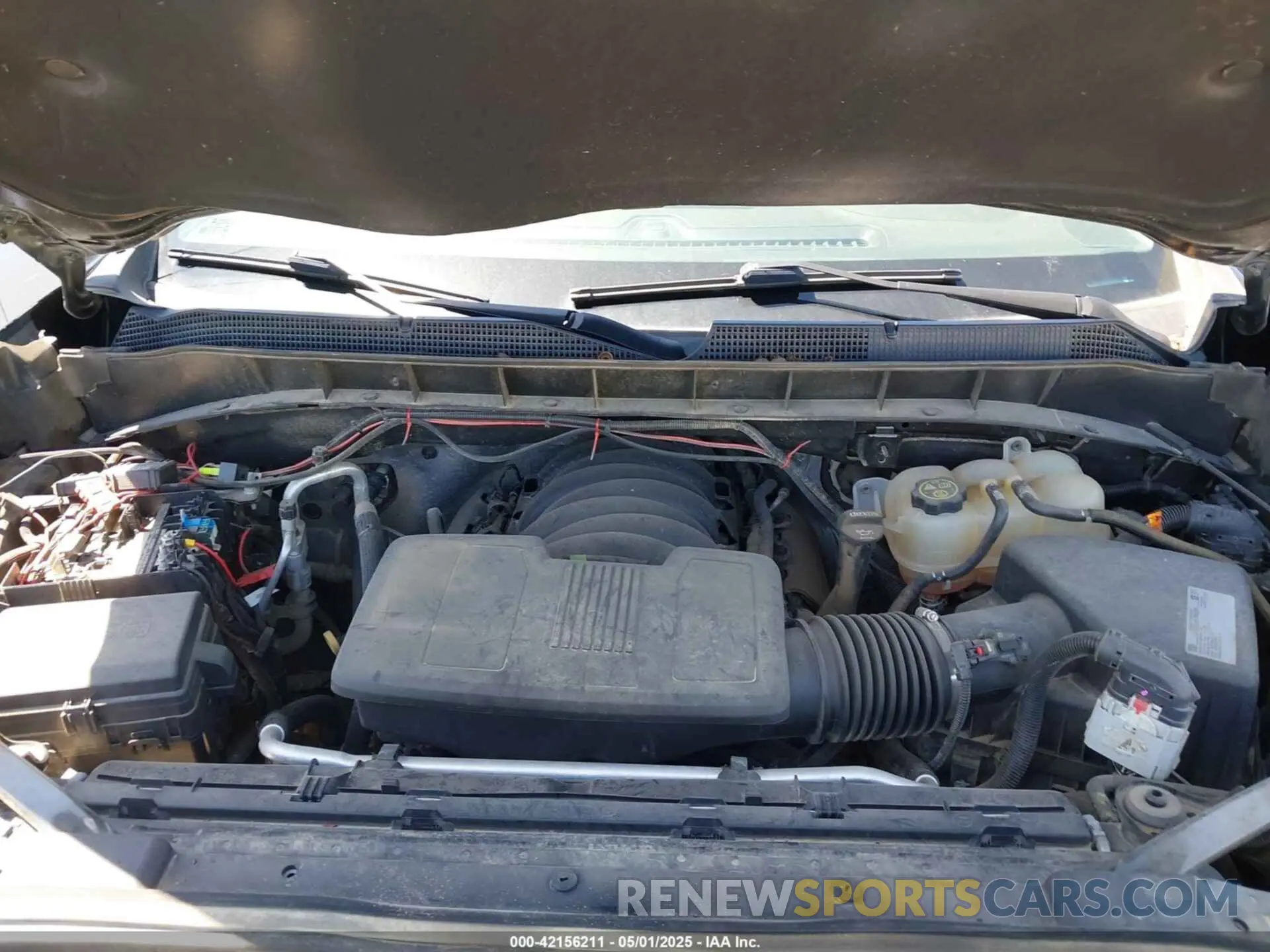 10 Photograph of a damaged car 3GCPYFEL2MG223896 CHEVROLET SILVERADO 1500 2021