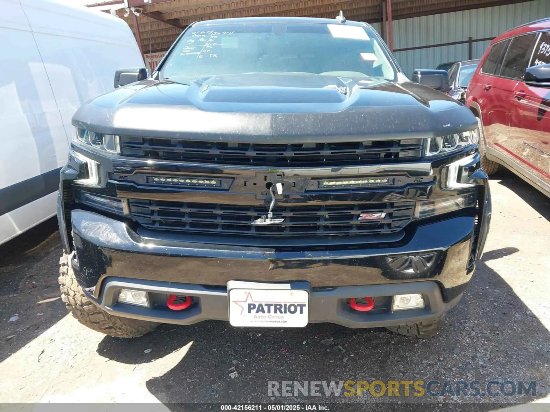 18 Photograph of a damaged car 3GCPYFEL2MG223896 CHEVROLET SILVERADO 1500 2021