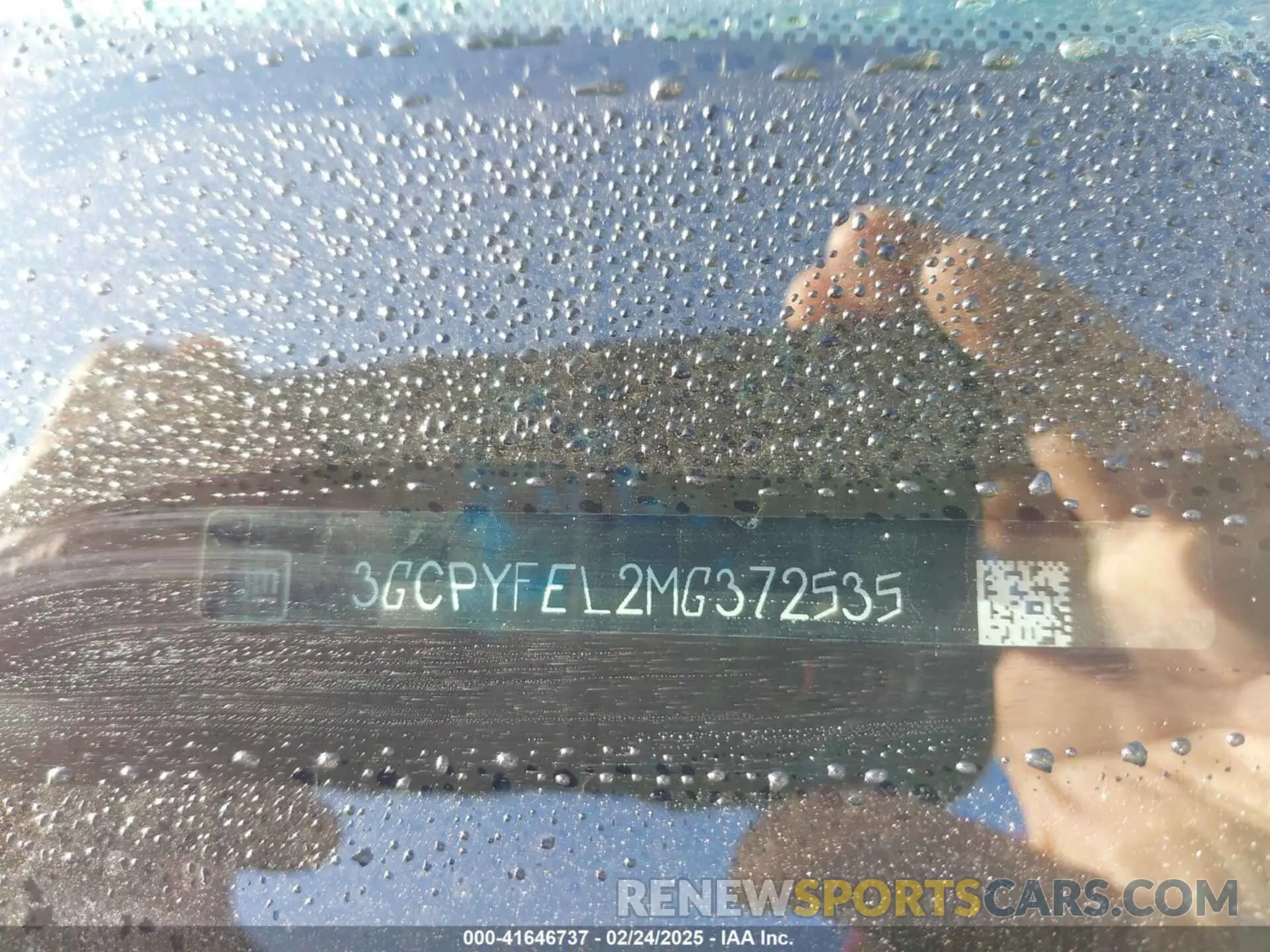 9 Photograph of a damaged car 3GCPYFEL2MG372535 CHEVROLET SILVERADO 1500 2021