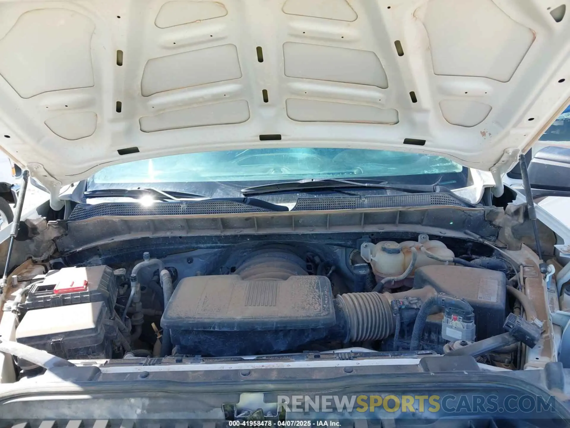 10 Photograph of a damaged car 3GCUYAEF2MG244456 CHEVROLET SILVERADO 1500 2021