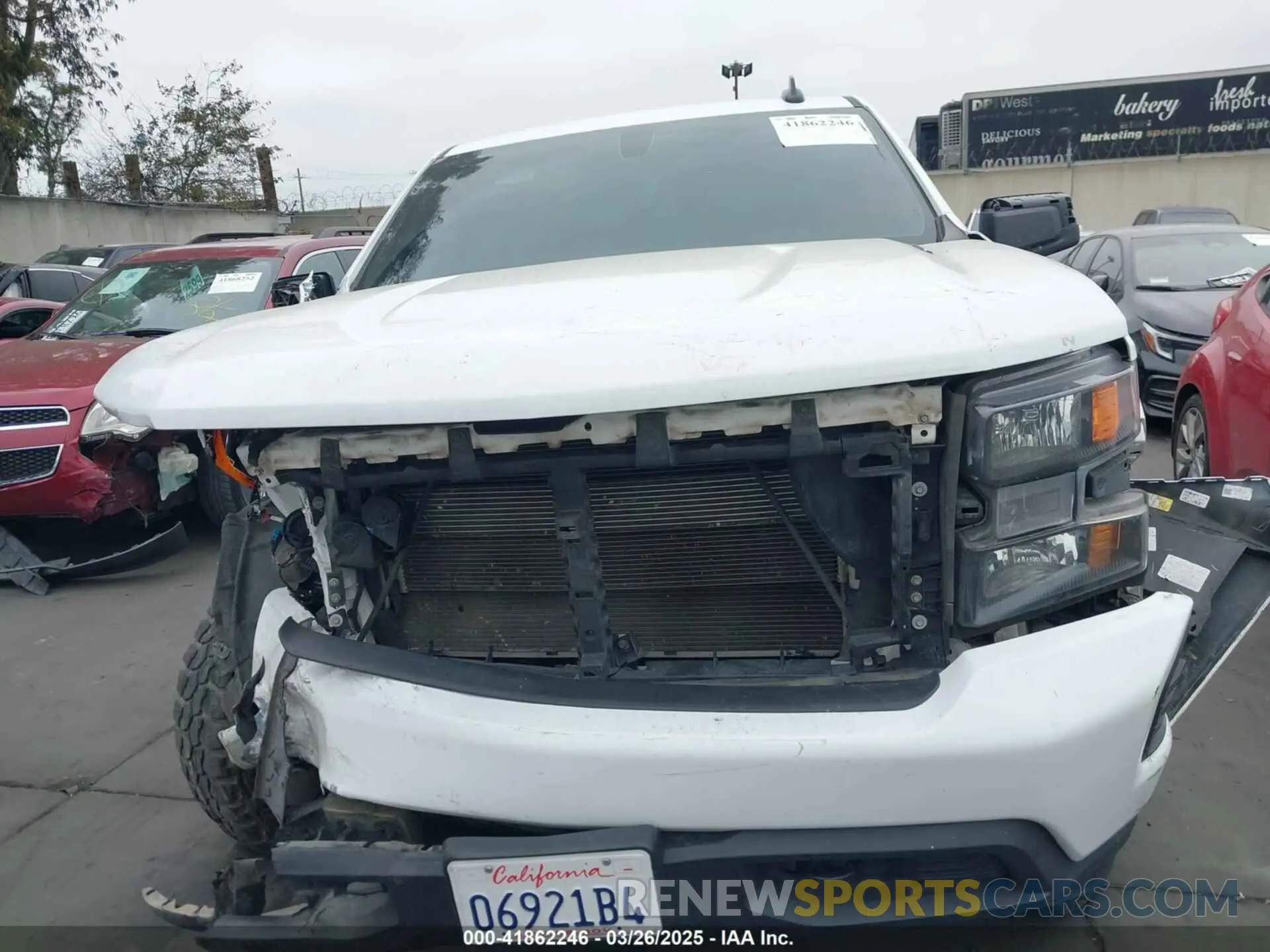 13 Photograph of a damaged car 3GCUYAEF2MG352527 CHEVROLET SILVERADO 1500 2021