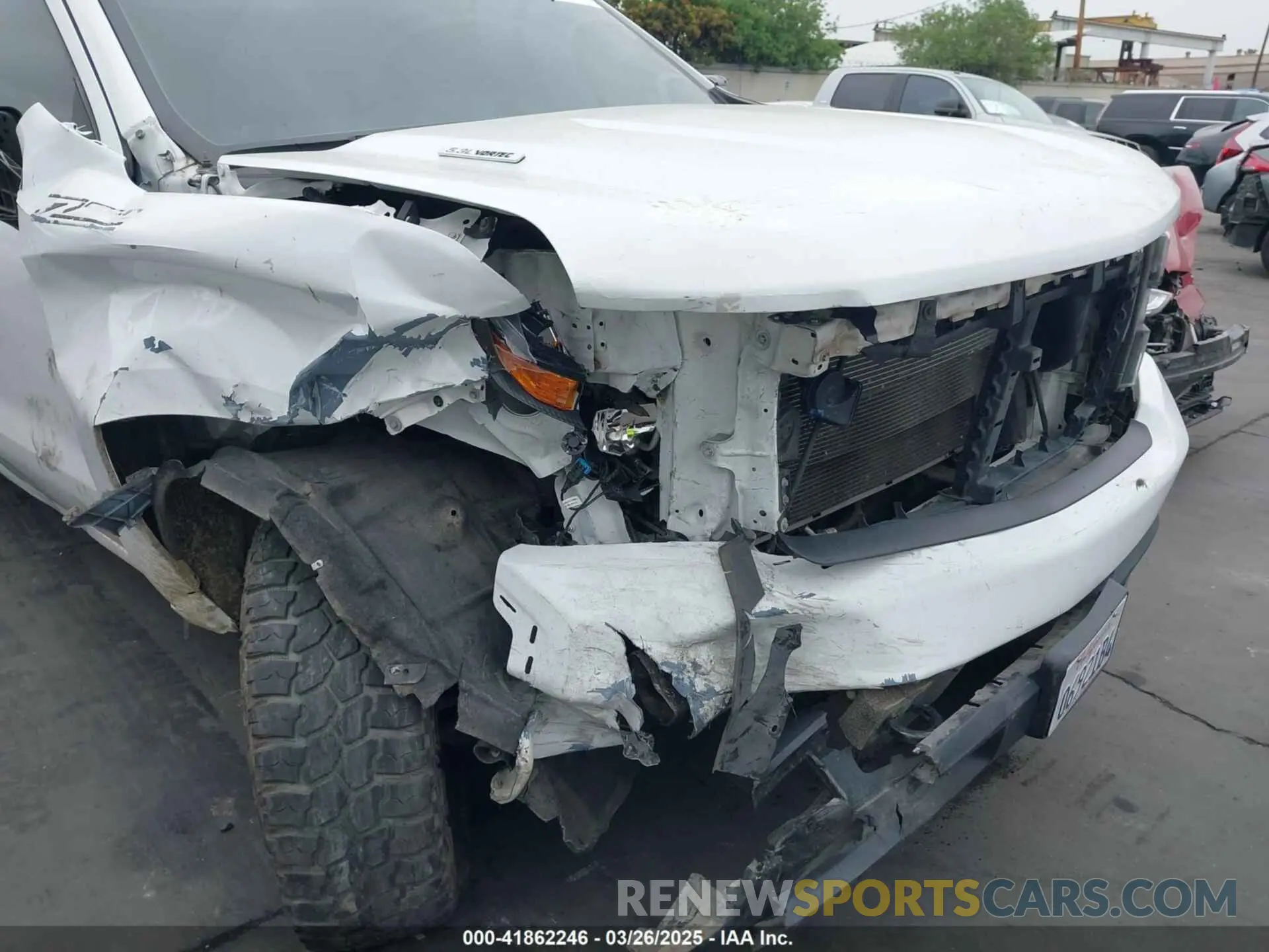 6 Photograph of a damaged car 3GCUYAEF2MG352527 CHEVROLET SILVERADO 1500 2021