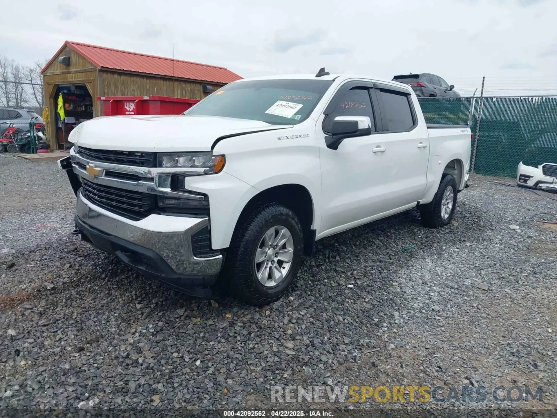 2 Photograph of a damaged car 3GCUYDED0MG339307 CHEVROLET SILVERADO 1500 2021