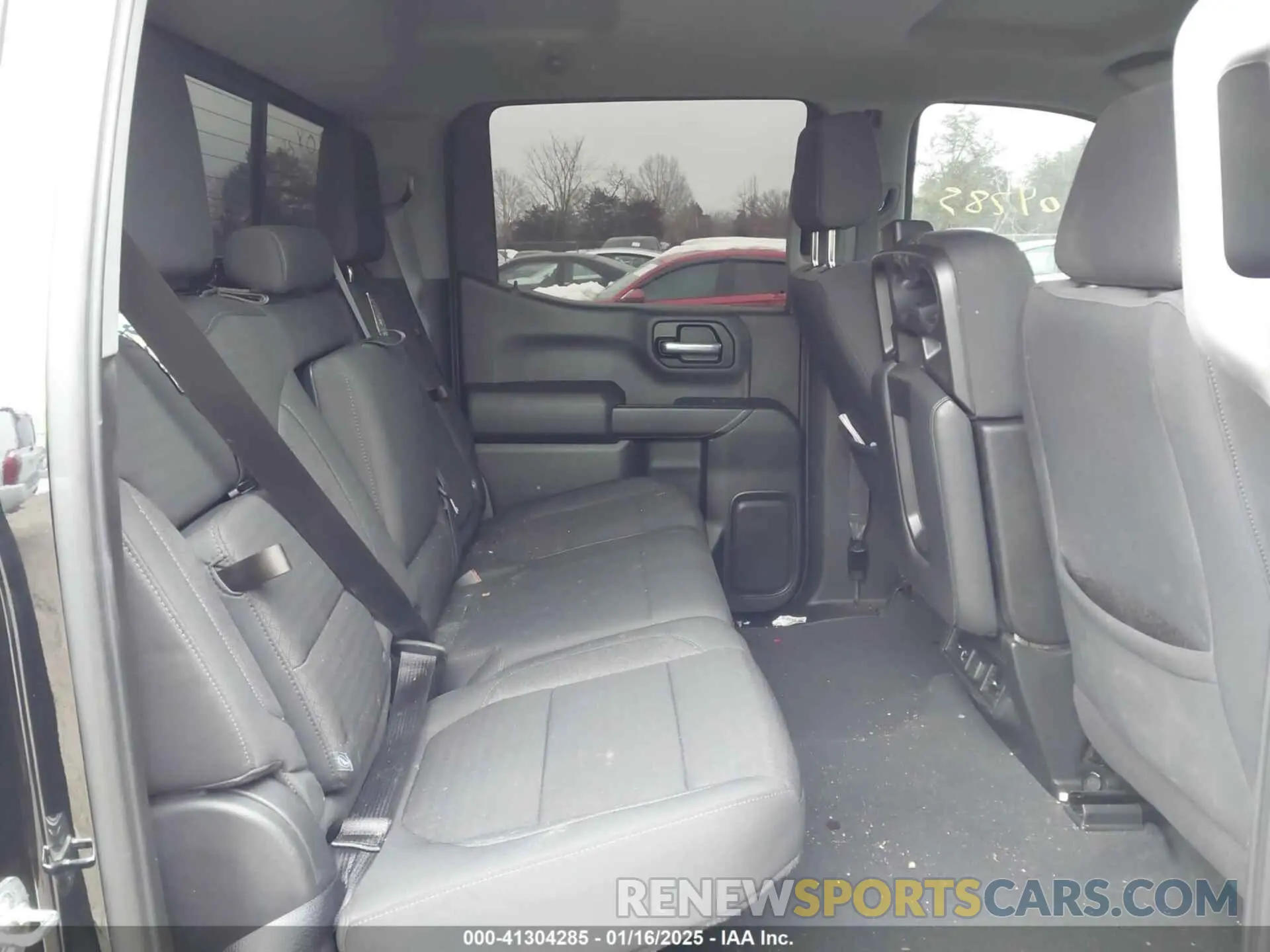 8 Photograph of a damaged car 3GCUYDED1MG305294 CHEVROLET SILVERADO 1500 2021