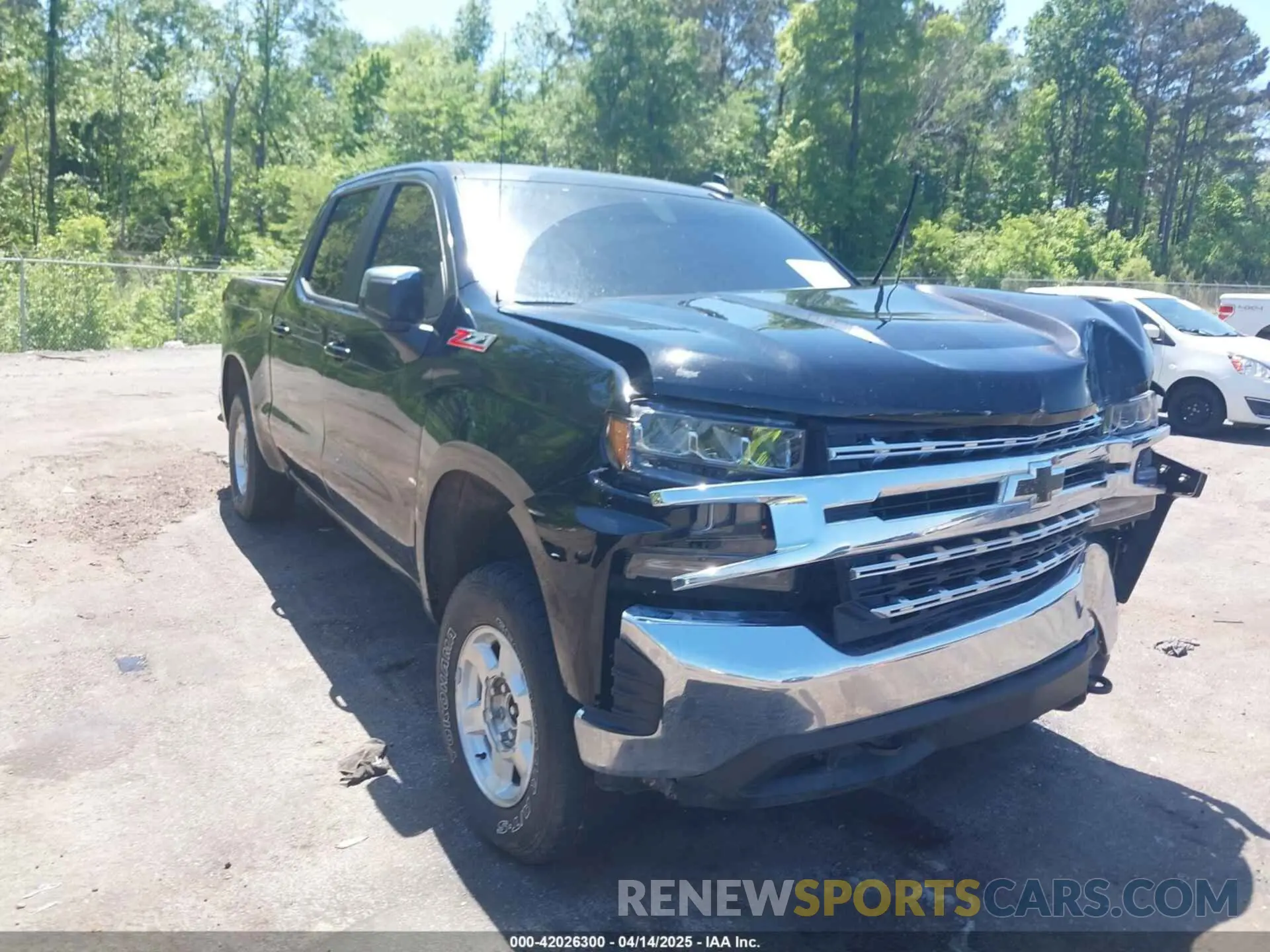 1 Photograph of a damaged car 3GCUYDED2MG106982 CHEVROLET SILVERADO 1500 2021