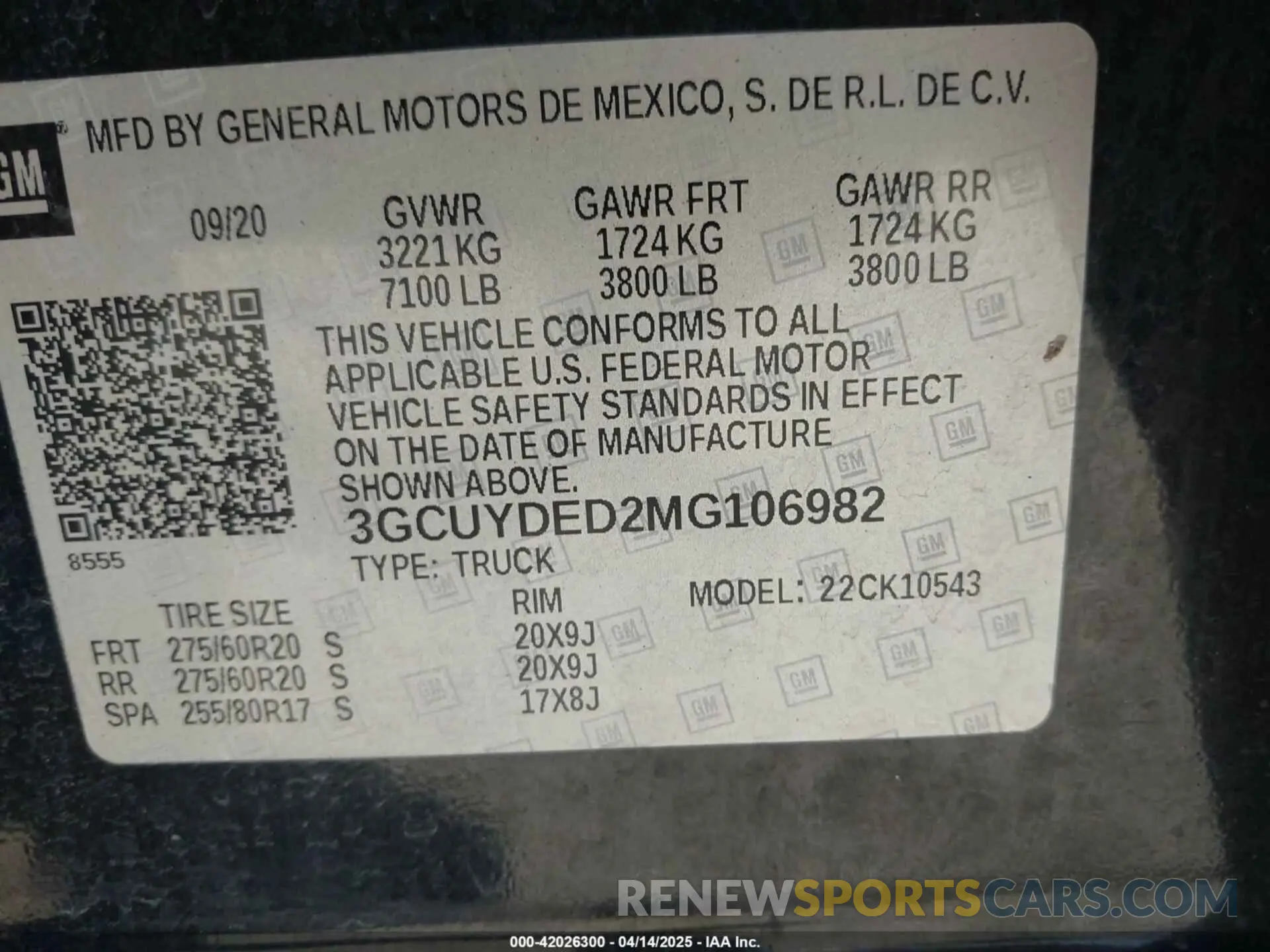 9 Photograph of a damaged car 3GCUYDED2MG106982 CHEVROLET SILVERADO 1500 2021