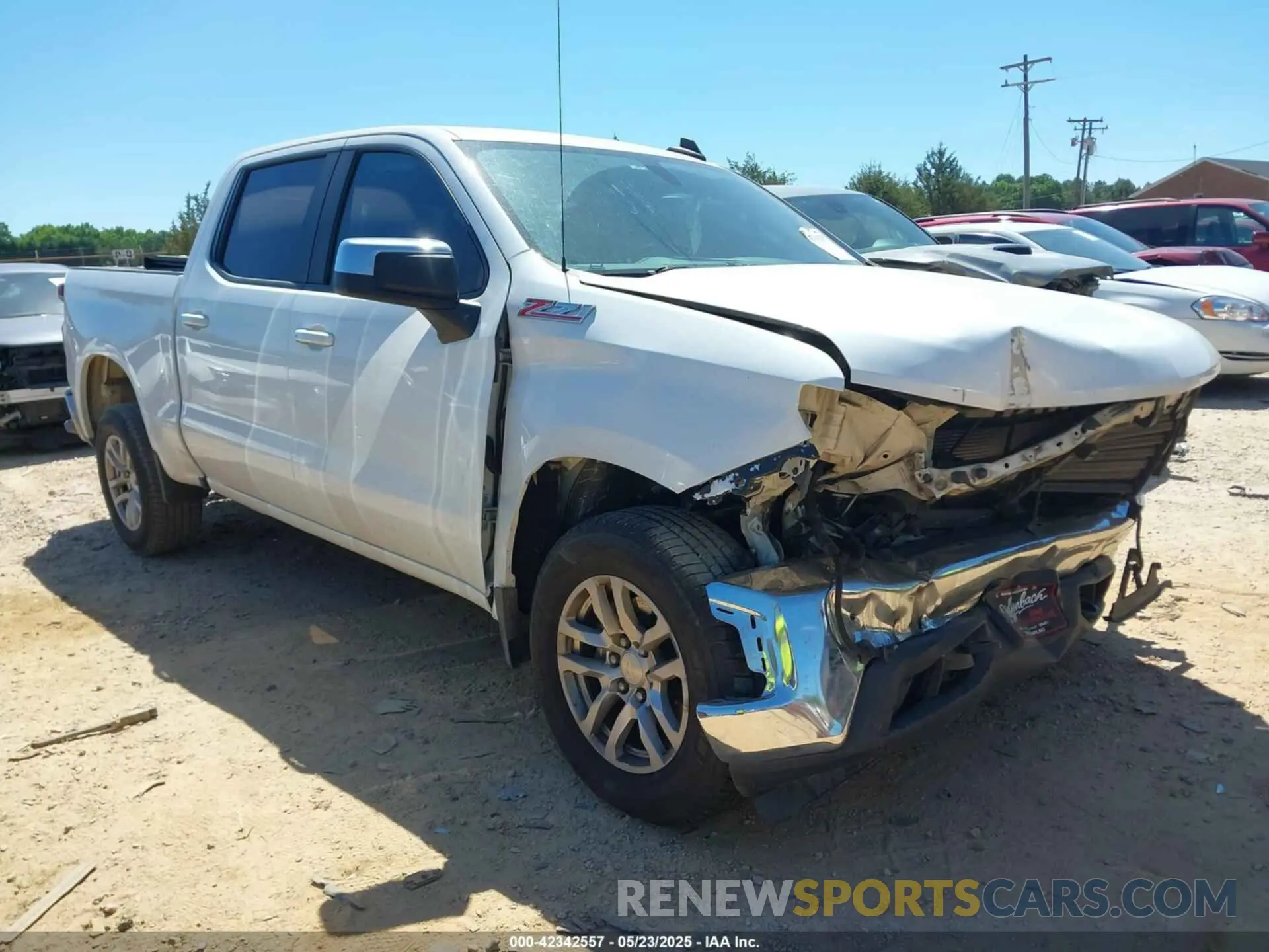 1 Photograph of a damaged car 3GCUYDED2MG226930 CHEVROLET SILVERADO 1500 2021