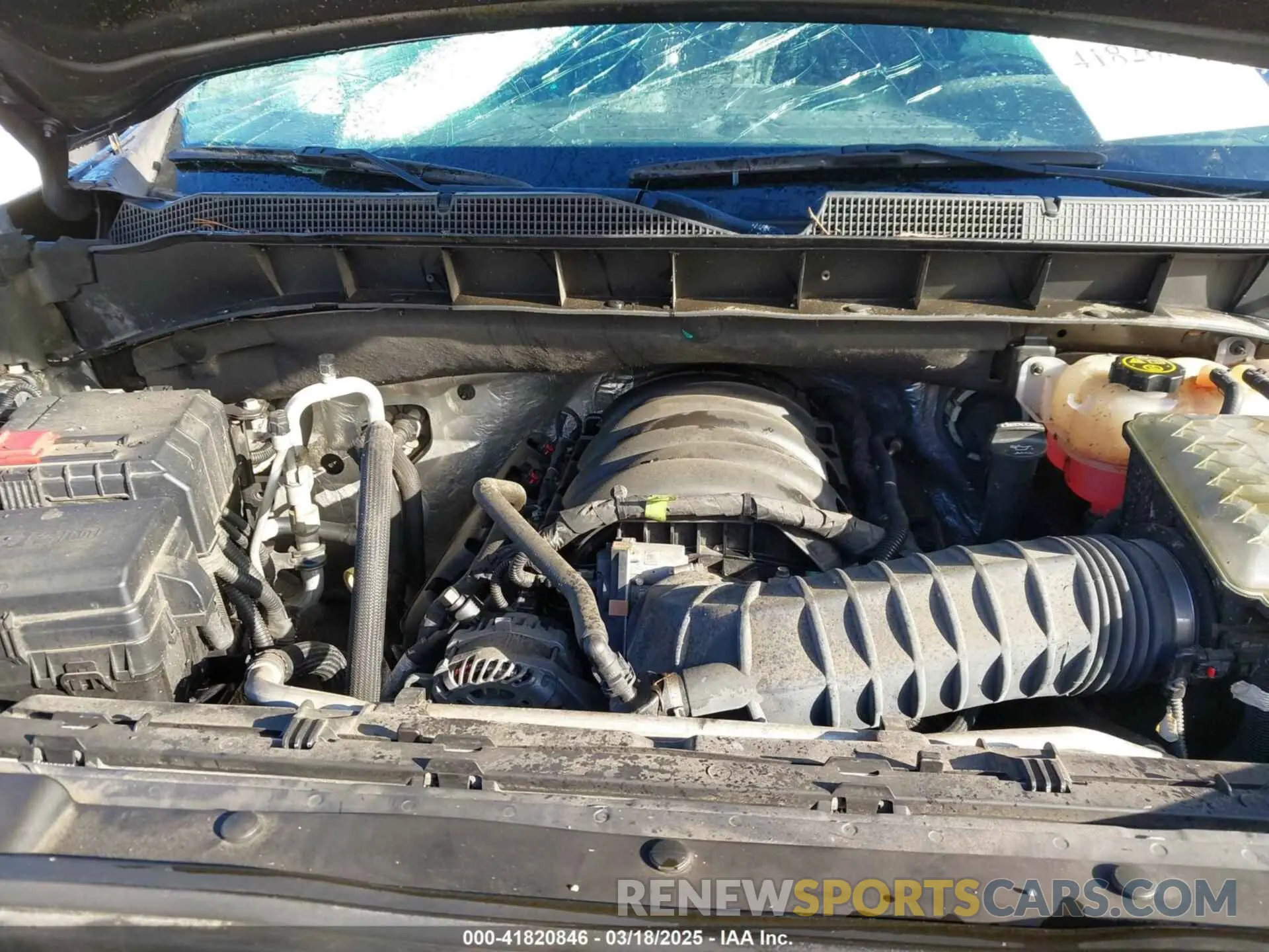 10 Photograph of a damaged car 3GCUYDED3MG103587 CHEVROLET SILVERADO 1500 2021