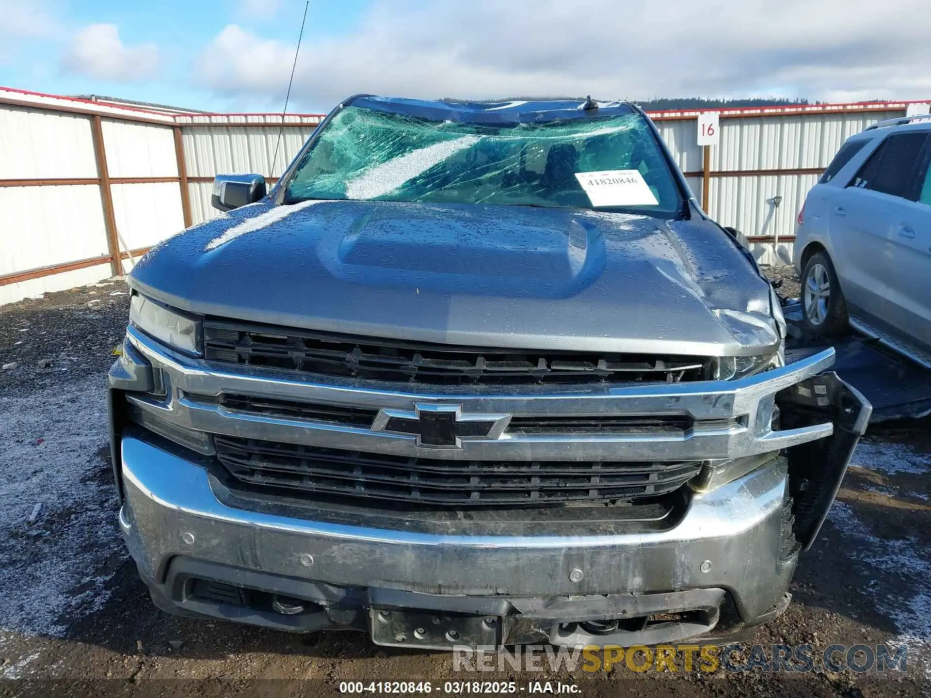 11 Photograph of a damaged car 3GCUYDED3MG103587 CHEVROLET SILVERADO 1500 2021