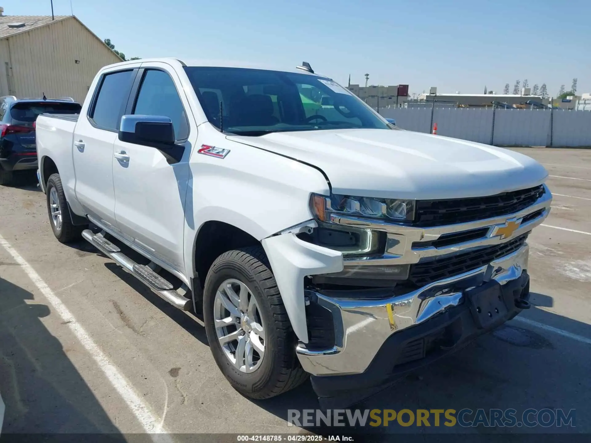 1 Photograph of a damaged car 3GCUYDED4MG479988 CHEVROLET SILVERADO 1500 2021