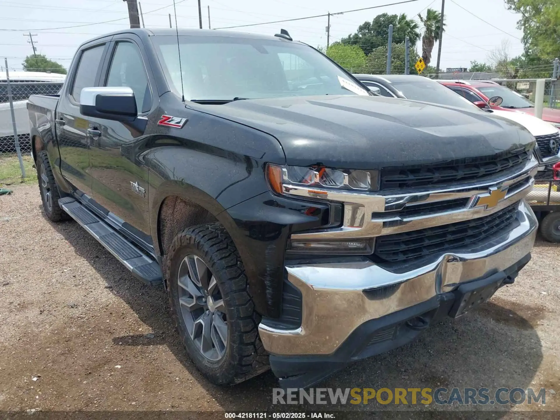 1 Photograph of a damaged car 3GCUYDED7MG310161 CHEVROLET SILVERADO 1500 2021