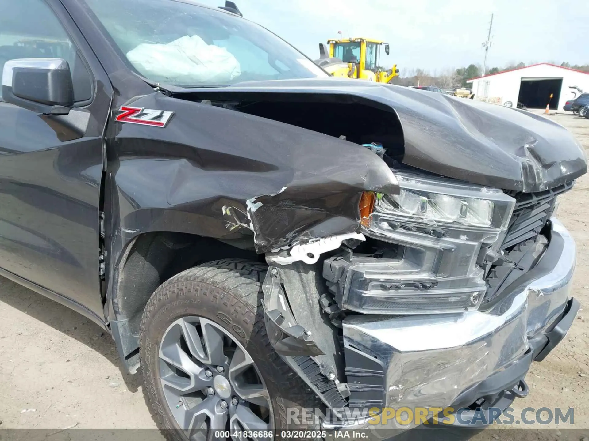 6 Photograph of a damaged car 3GCUYDED7MG426301 CHEVROLET SILVERADO 1500 2021