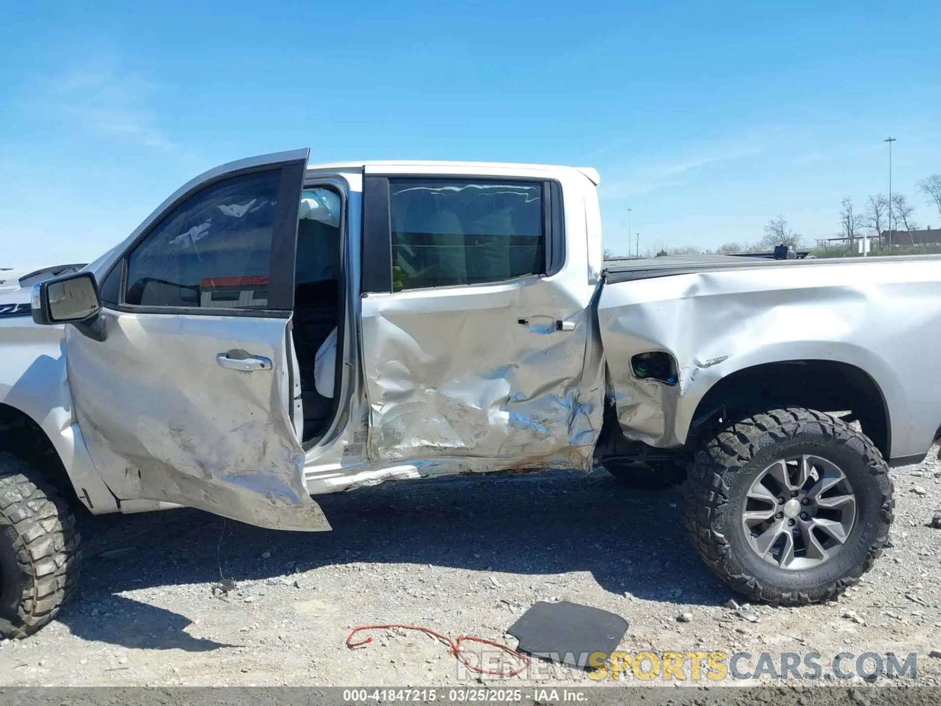 6 Photograph of a damaged car 3GCUYDET0MG321252 CHEVROLET SILVERADO 1500 2021