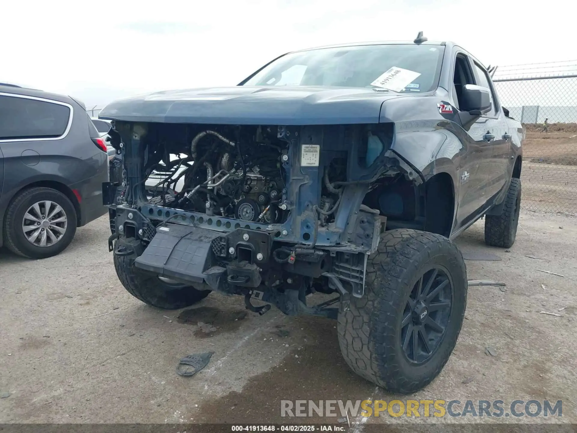6 Photograph of a damaged car 3GCUYDET9MG190077 CHEVROLET SILVERADO 1500 2021