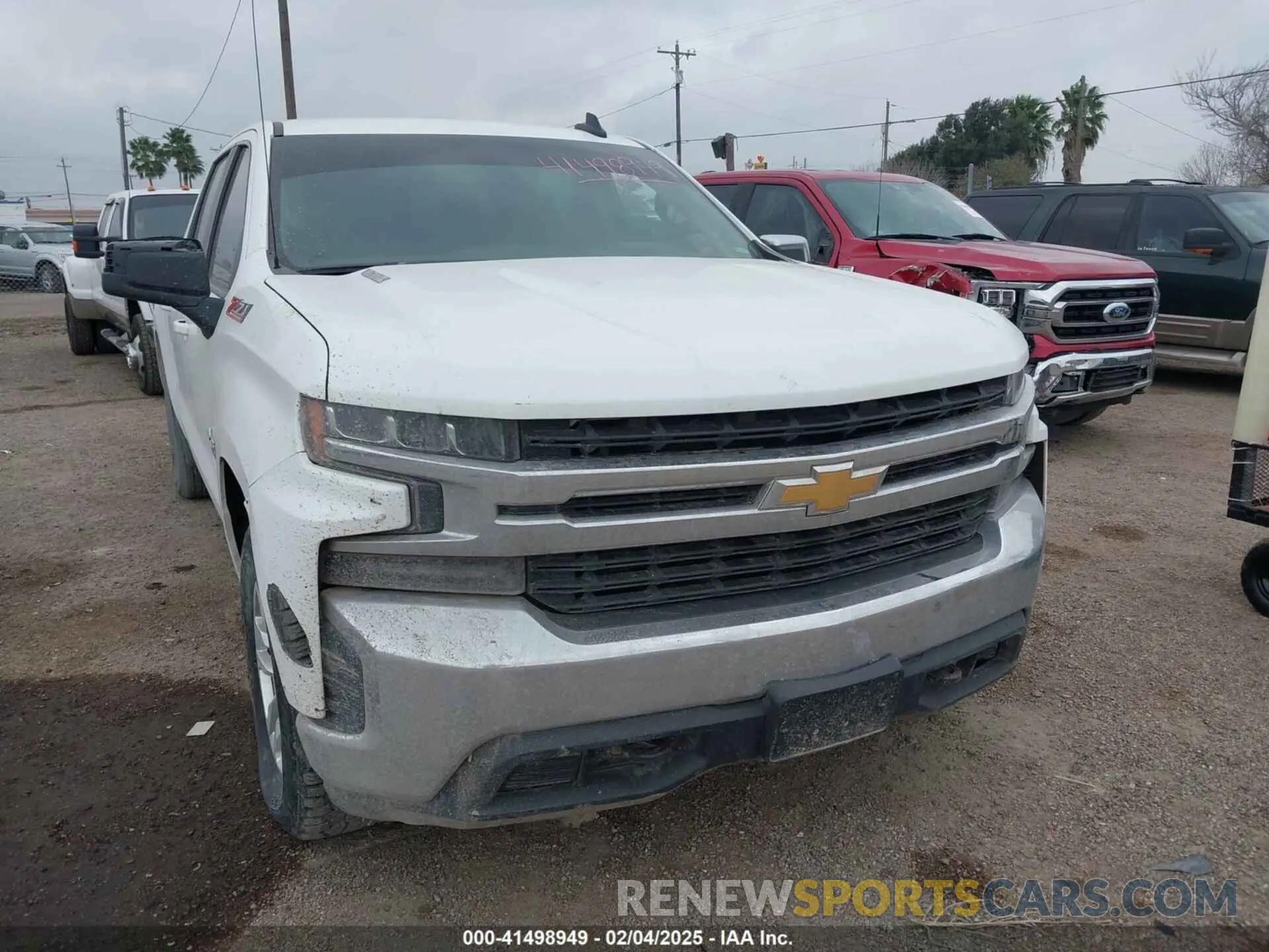 1 Photograph of a damaged car 3GCUYDET9MG284461 CHEVROLET SILVERADO 1500 2021