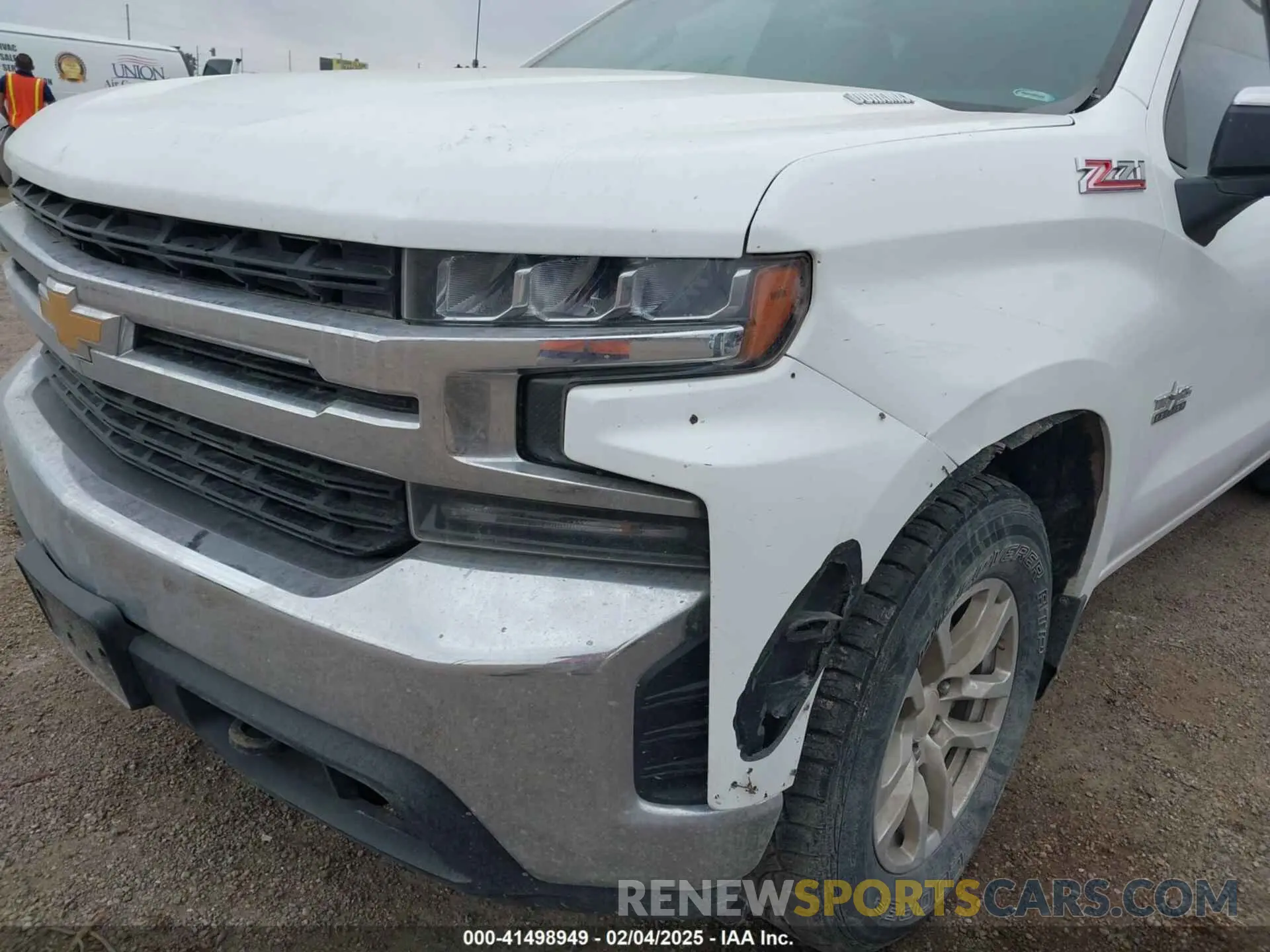 6 Photograph of a damaged car 3GCUYDET9MG284461 CHEVROLET SILVERADO 1500 2021