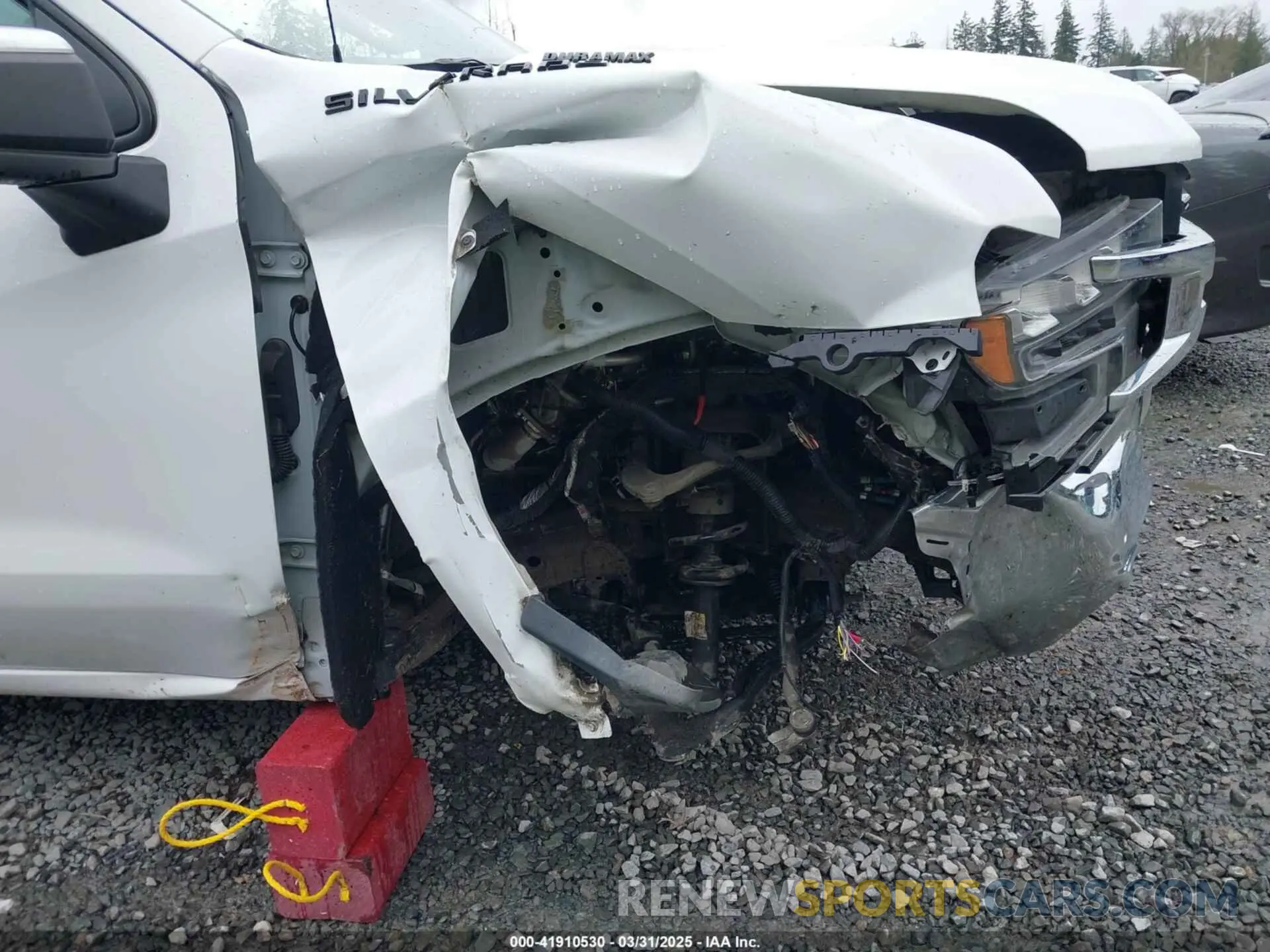 6 Photograph of a damaged car 3GCUYDETXMG307908 CHEVROLET SILVERADO 1500 2021