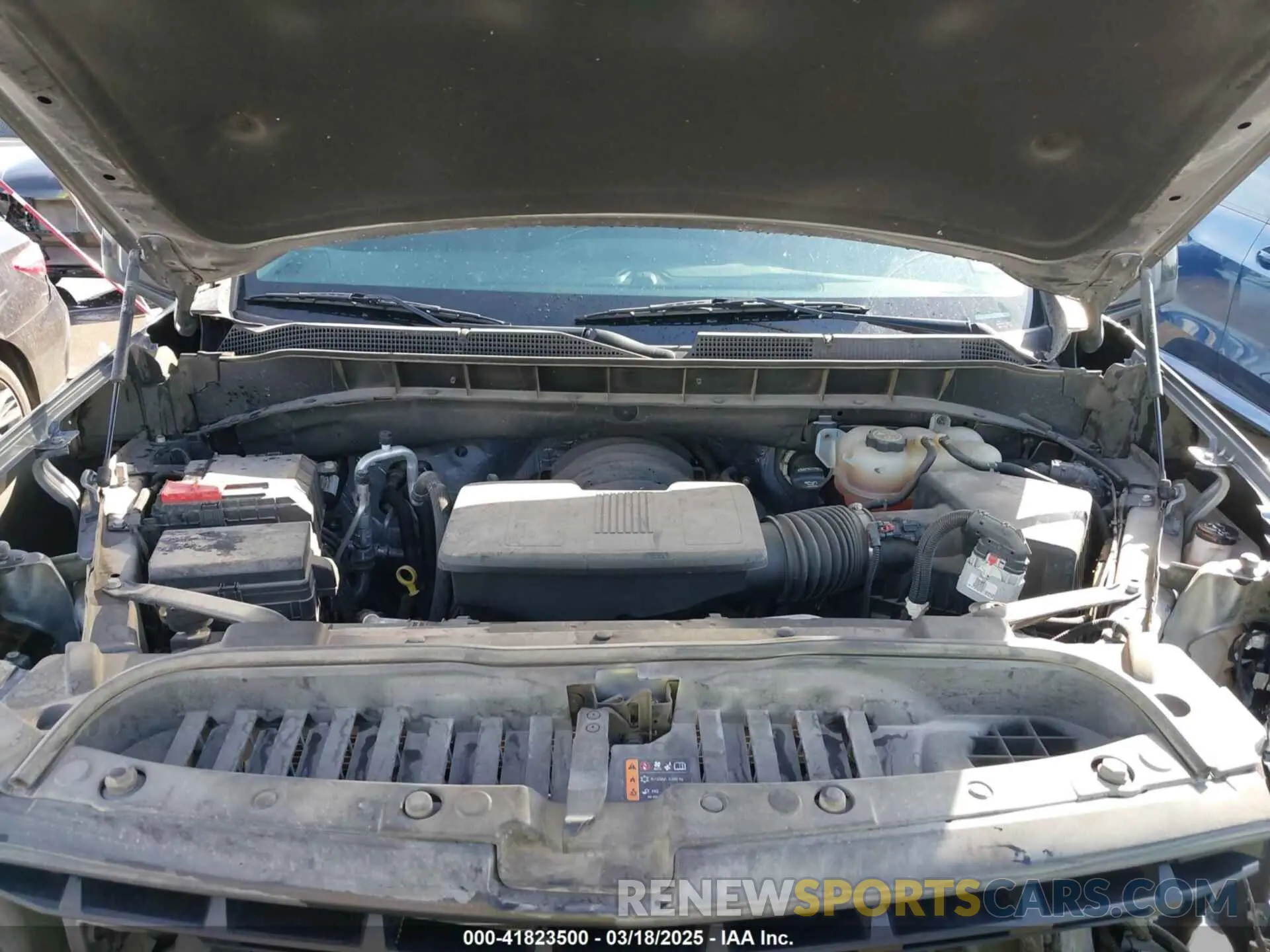 10 Photograph of a damaged car 3GCUYEED1MG310291 CHEVROLET SILVERADO 1500 2021