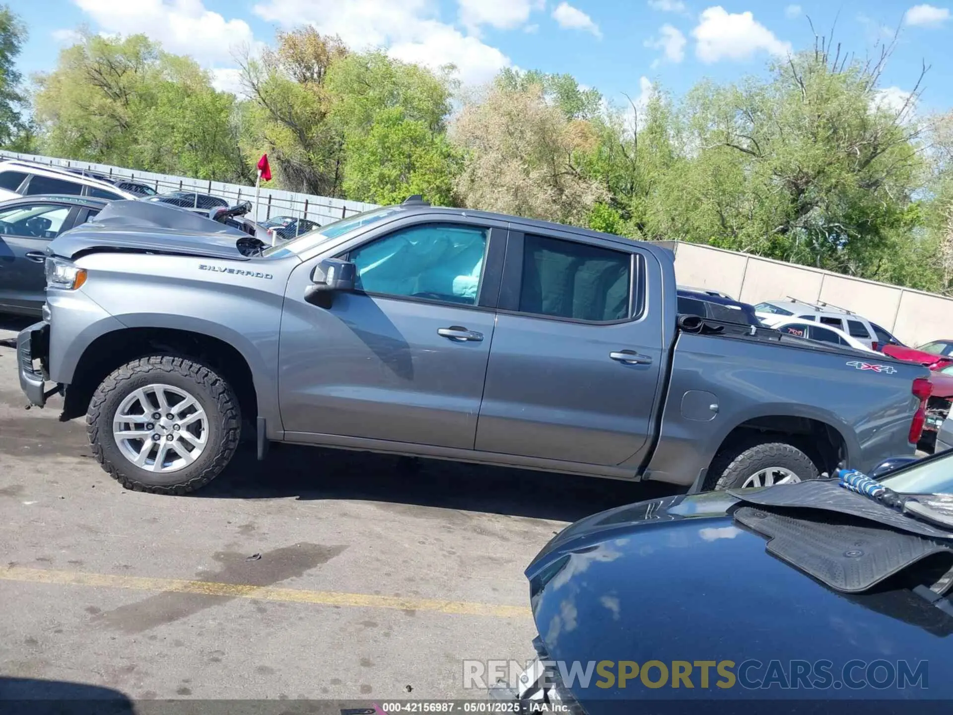 15 Photograph of a damaged car 3GCUYEED2MG204500 CHEVROLET SILVERADO 1500 2021