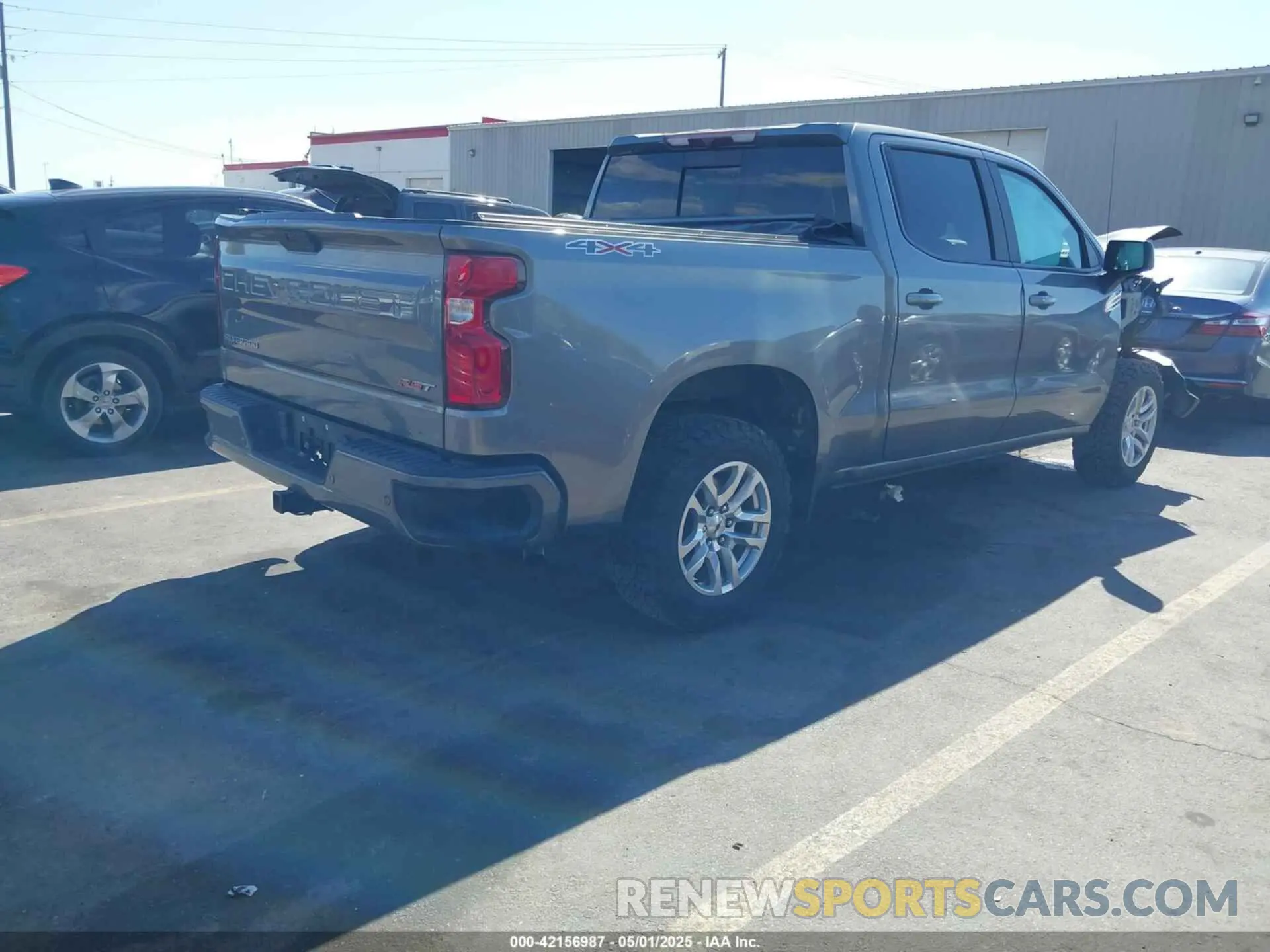 4 Photograph of a damaged car 3GCUYEED2MG204500 CHEVROLET SILVERADO 1500 2021
