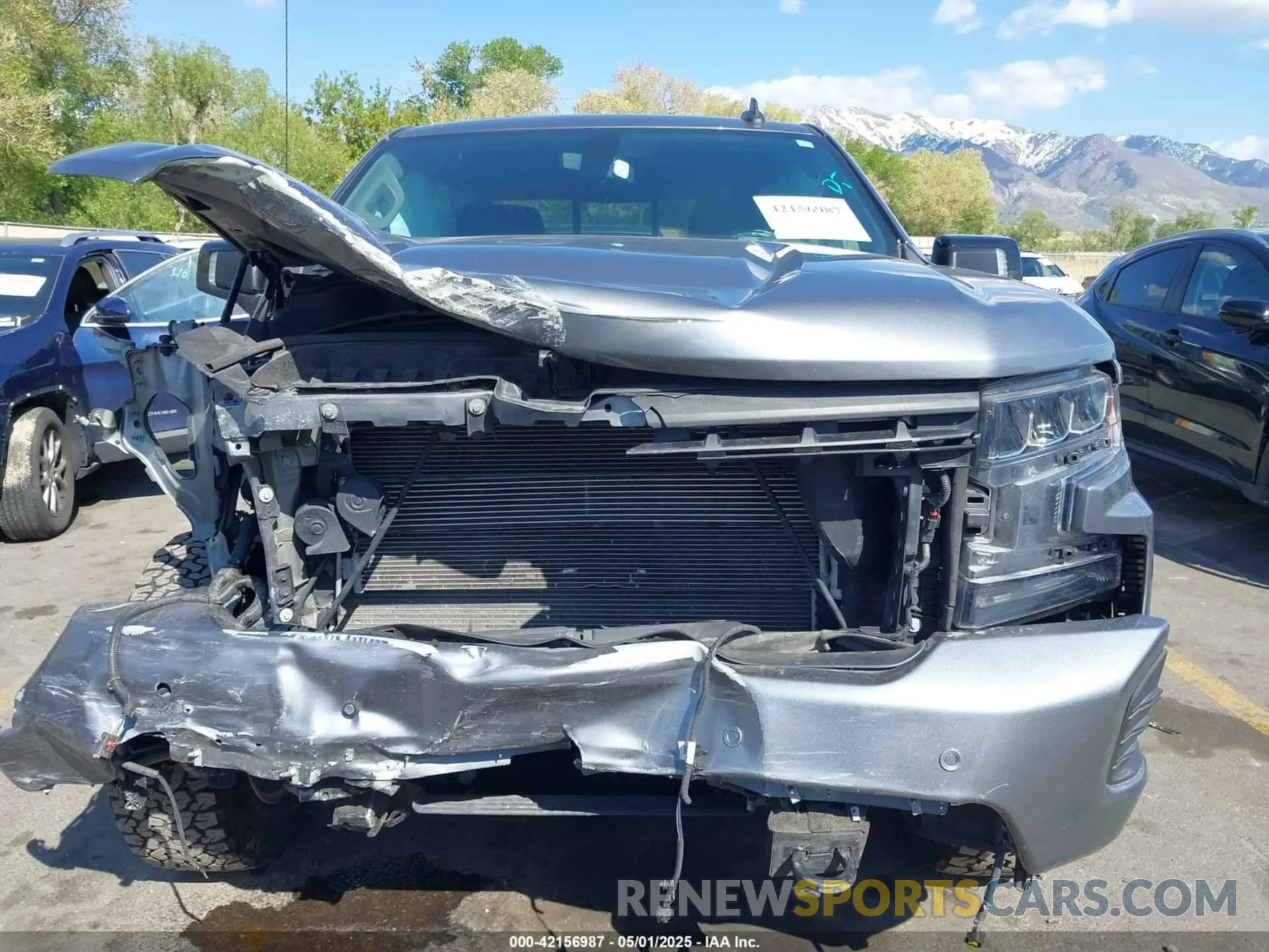 6 Photograph of a damaged car 3GCUYEED2MG204500 CHEVROLET SILVERADO 1500 2021