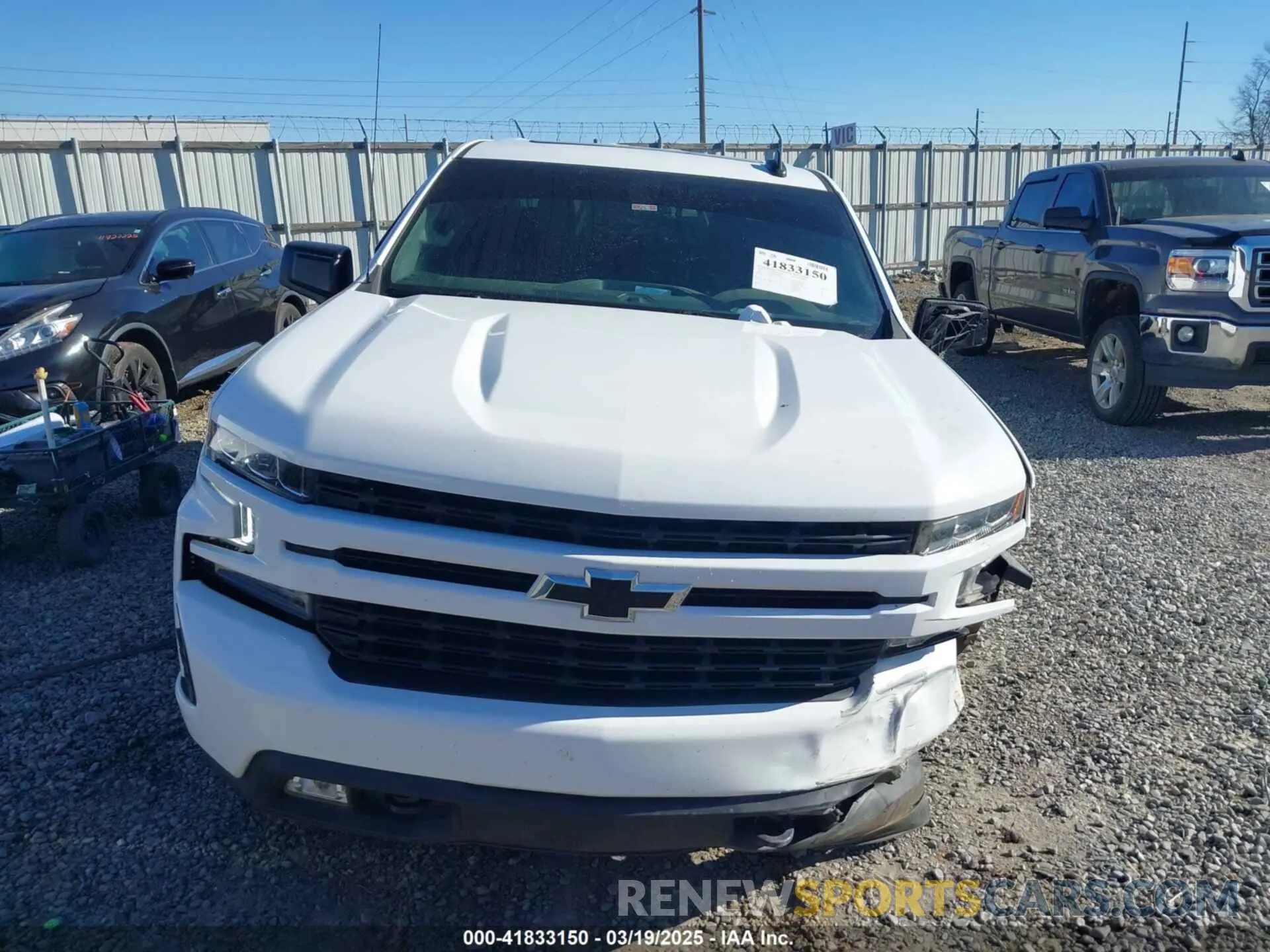13 Photograph of a damaged car 3GCUYEED2MG249808 CHEVROLET SILVERADO 1500 2021