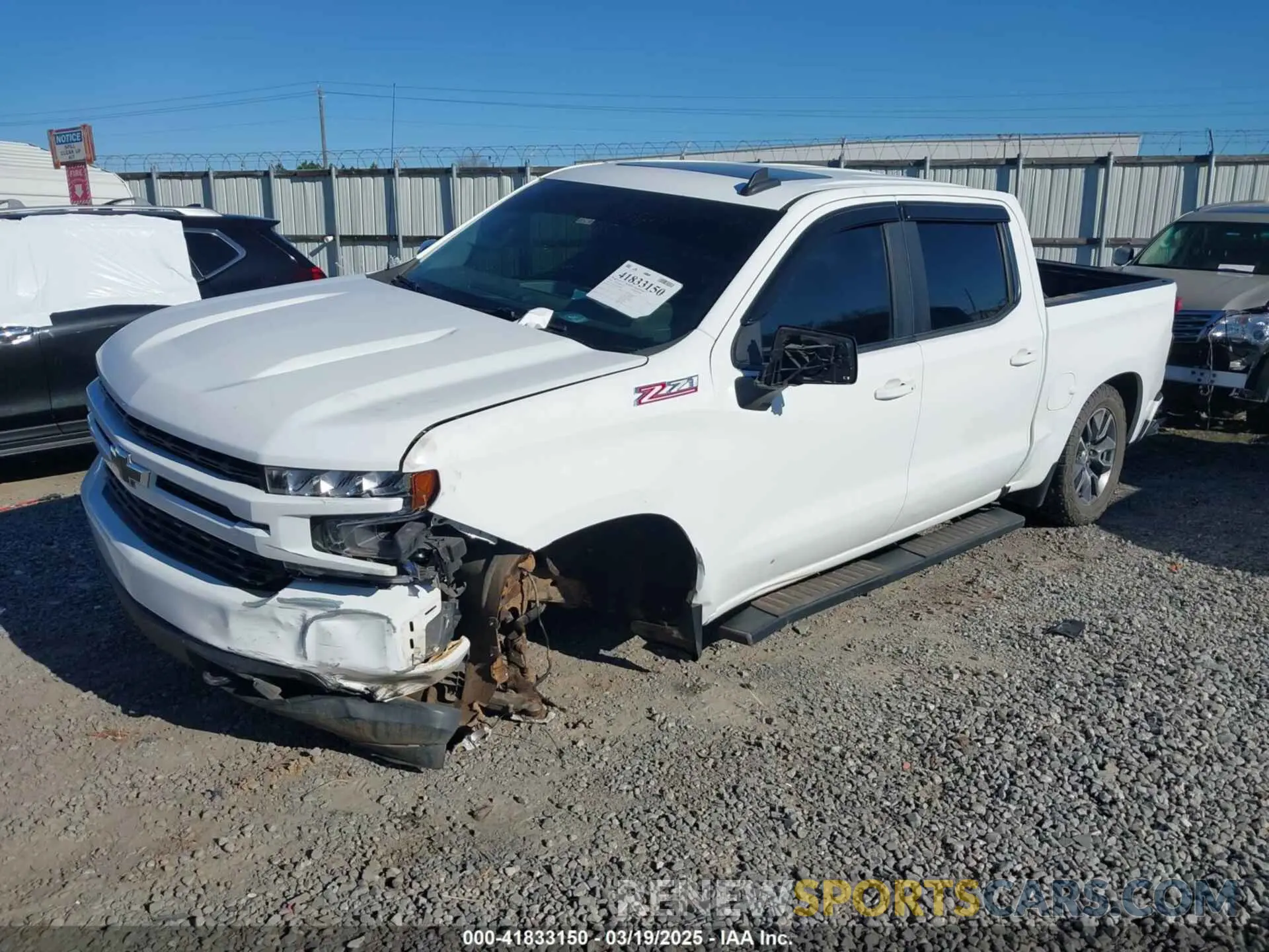 2 Photograph of a damaged car 3GCUYEED2MG249808 CHEVROLET SILVERADO 1500 2021